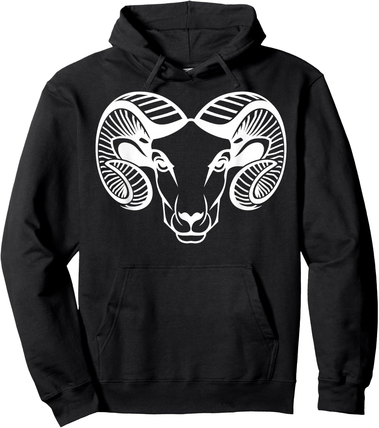 Aries Ram Astrology - Zodiac Hoodie - Hoodie | Black