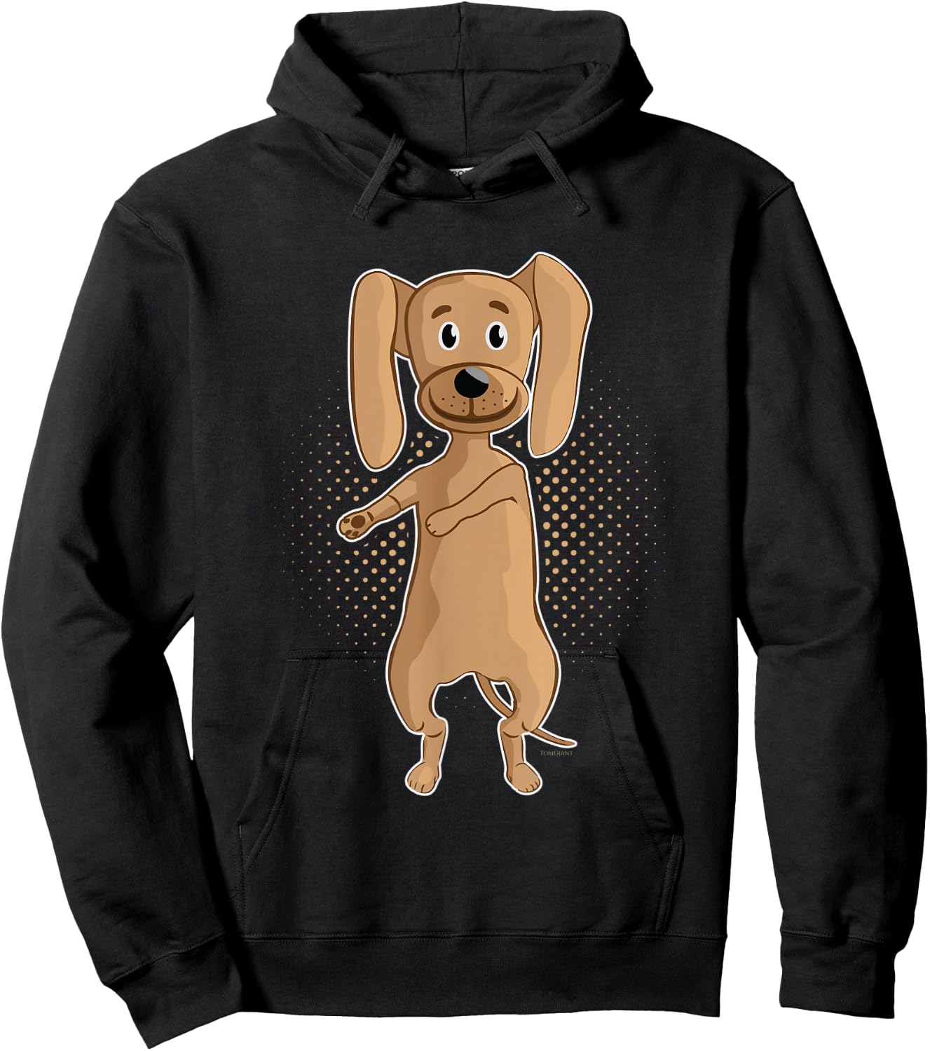 Cute Floss Dance Dogs Puppy Men Women Youth T Shirt Hoodie - Hoodie | Black