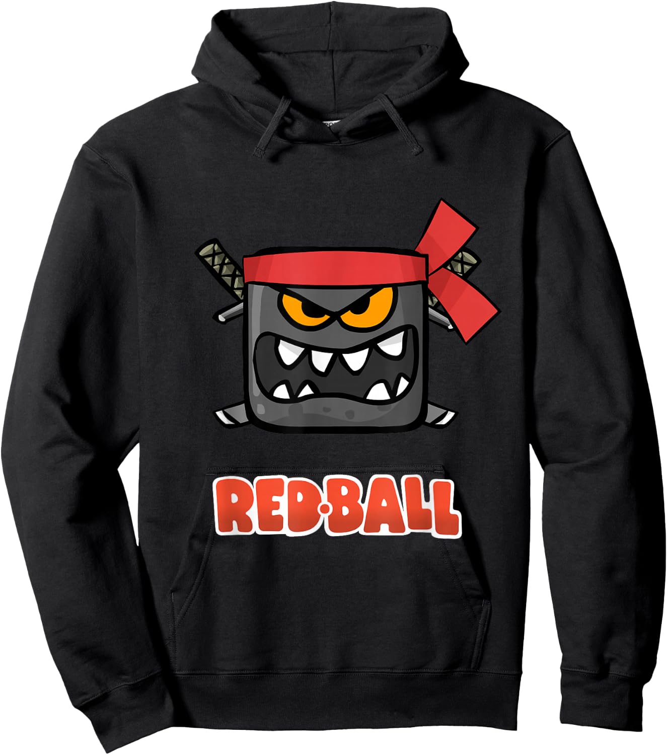 Red Ball 4 - The Samurai Box Hoodie - Hoodie | Black