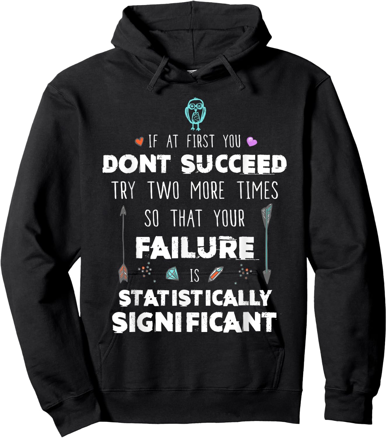 Funny Science Success Chemistry Motivation Nerd Gift Hoodie - Hoodie | Black