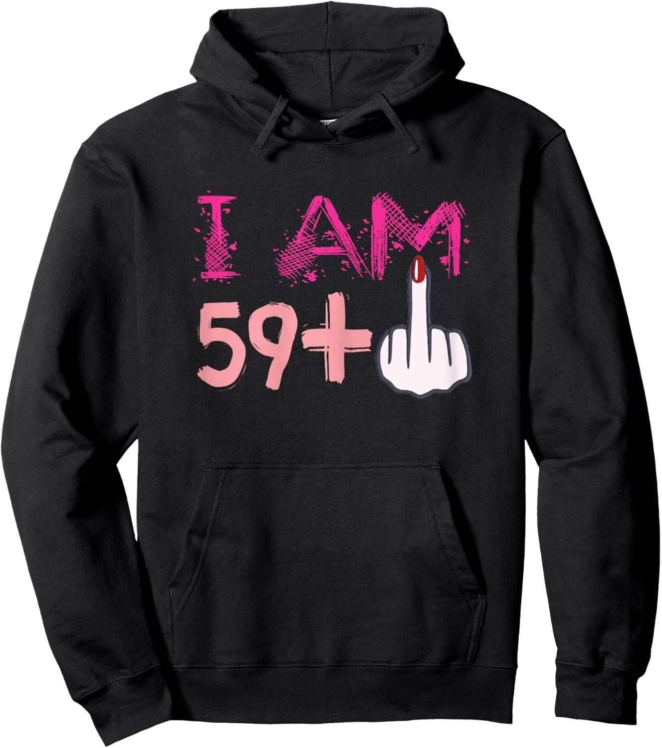 60th birthday Gift ideas Funny T shirt Hoodie - Hoodie | Black