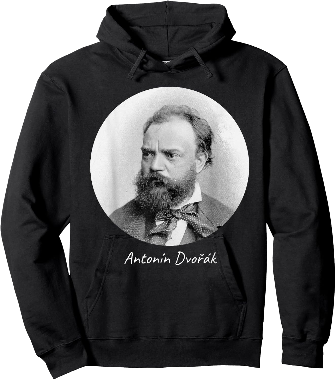 Antonin Dvorak Composer Portrait Hoodie - Hoodie | Black