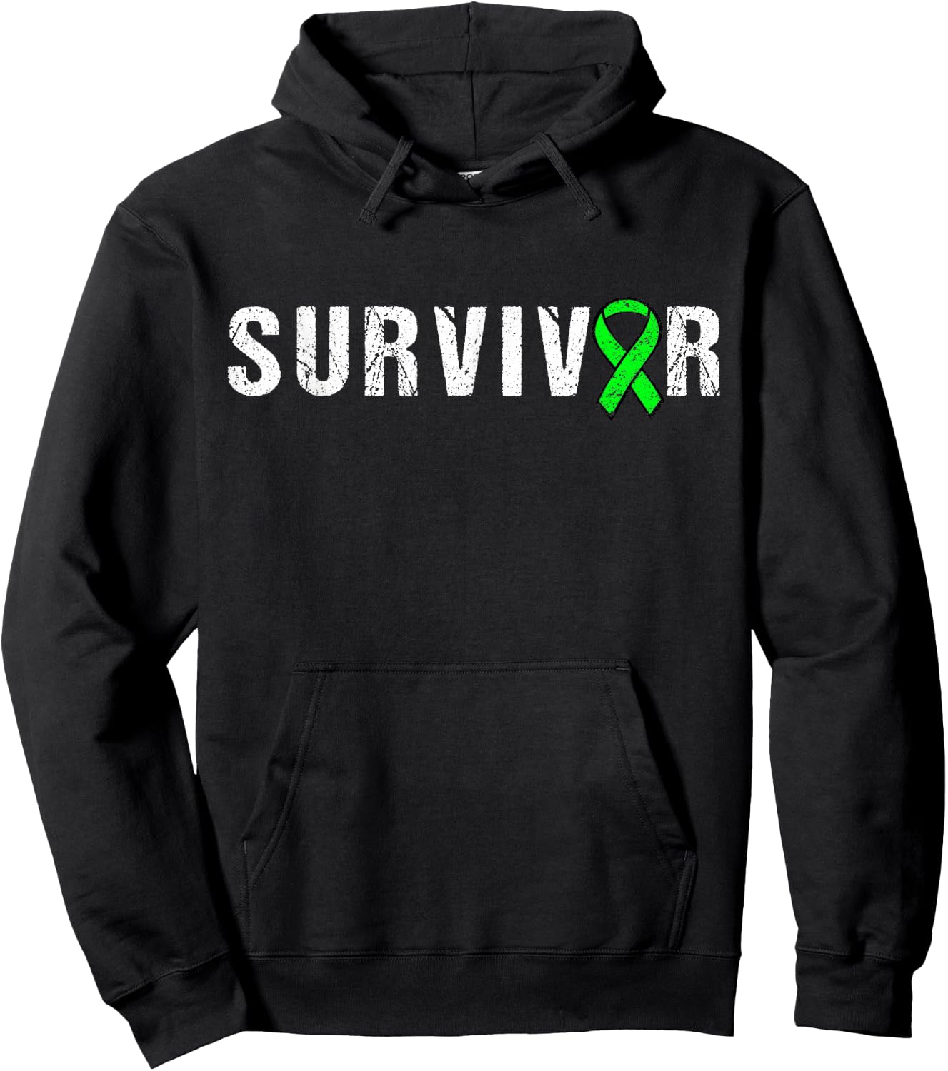 Survivor Lymphoma Awareness Shirt | Lymphoma Awareness T Hoodie - Hoodie | Black