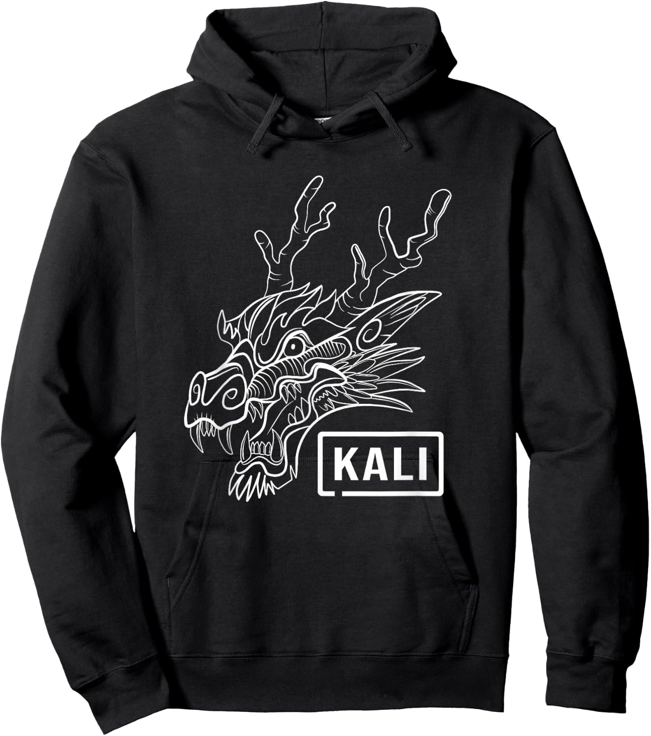 Kali Linux Hacker Techie Gift Network Engineer Hoodie - Hoodie | Black