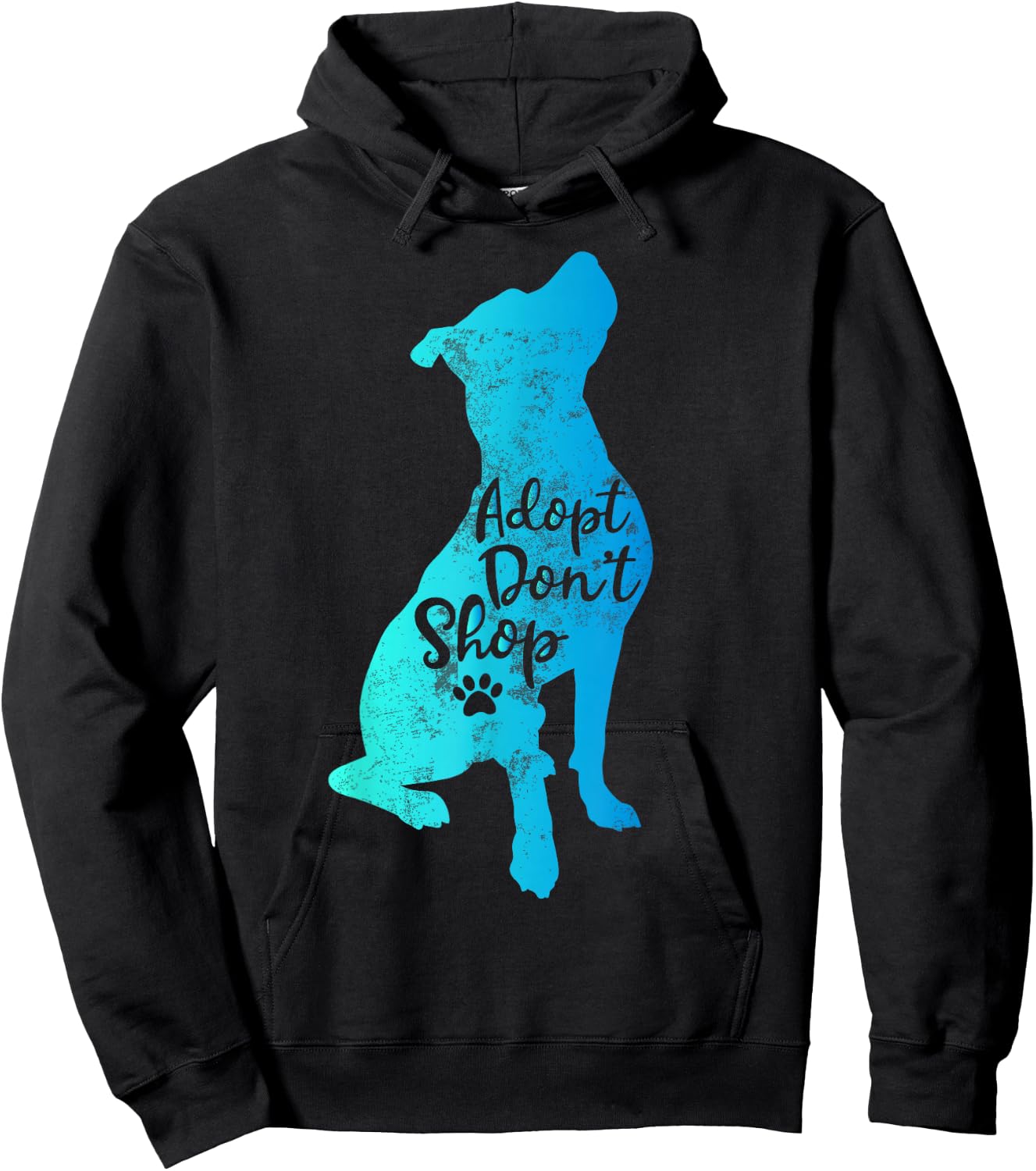 Pitbull Adopt Don't Buy Pitbulls Cute Mom Hoodie - Hoodie | Black