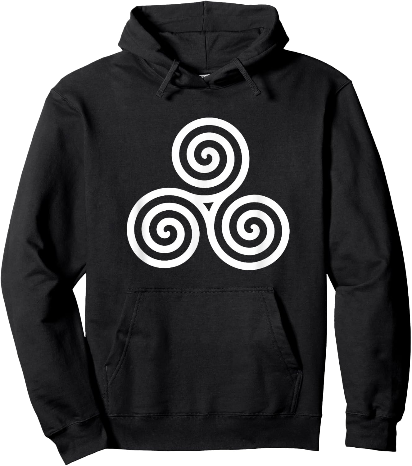 Irish Celtic Knot Spiral Triskele Newgrange Ireland Travel Hoodie - Hoodie | Black
