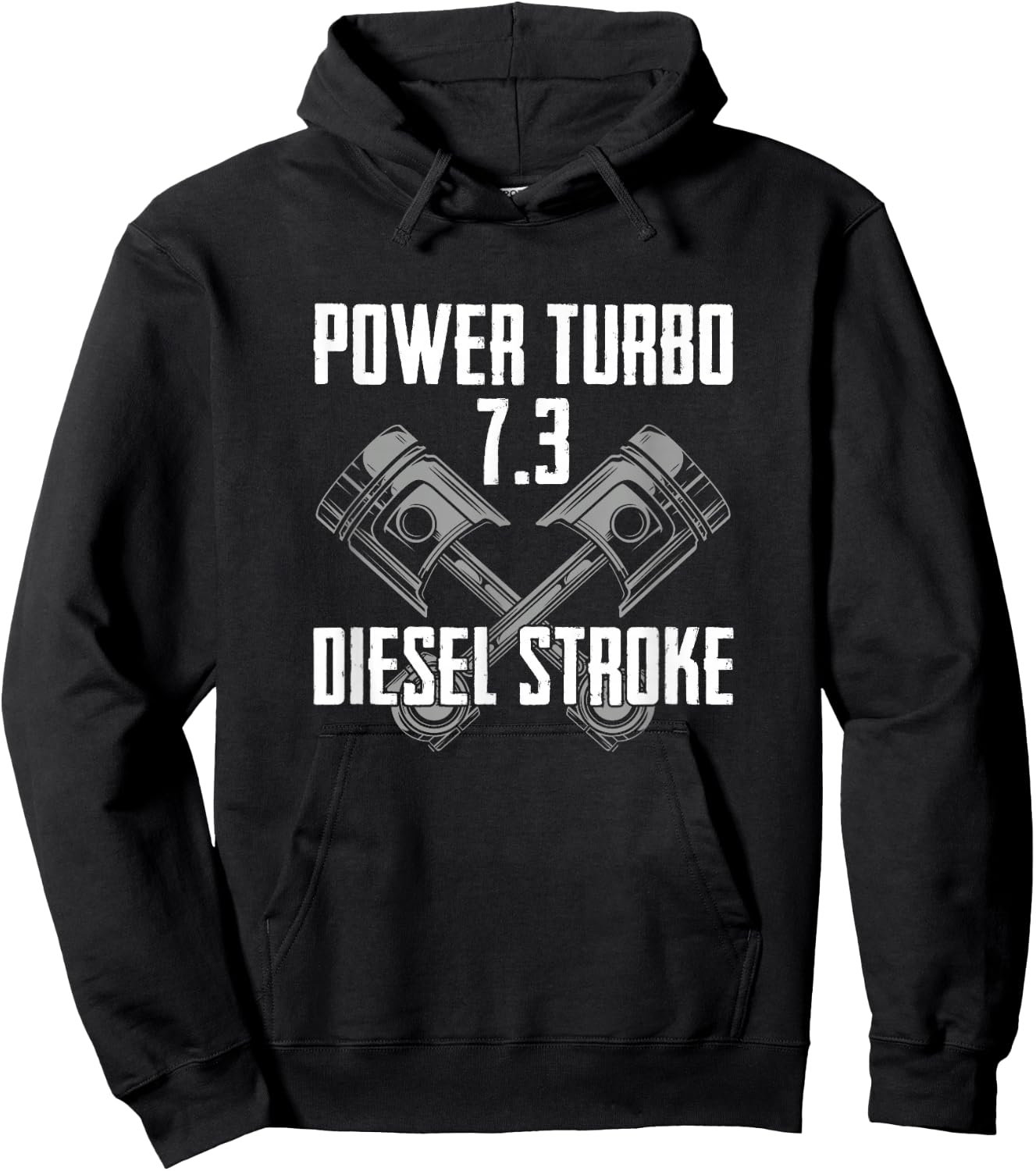 Power Turbo 7.3 Diesel Stroke Hoodie - Hoodie | Black