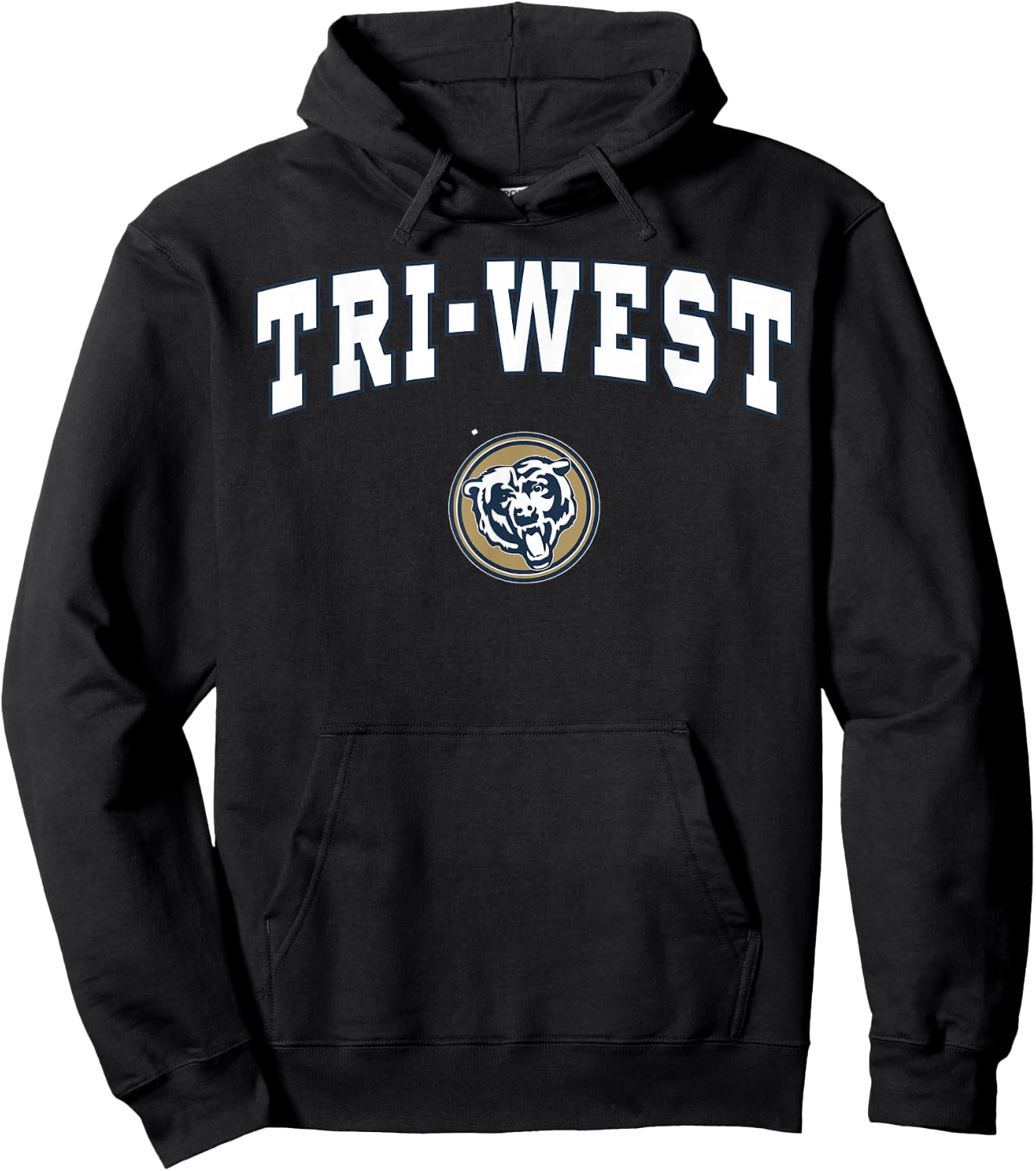 Tri-West High School Bruins Hoodie - Hoodie | Black