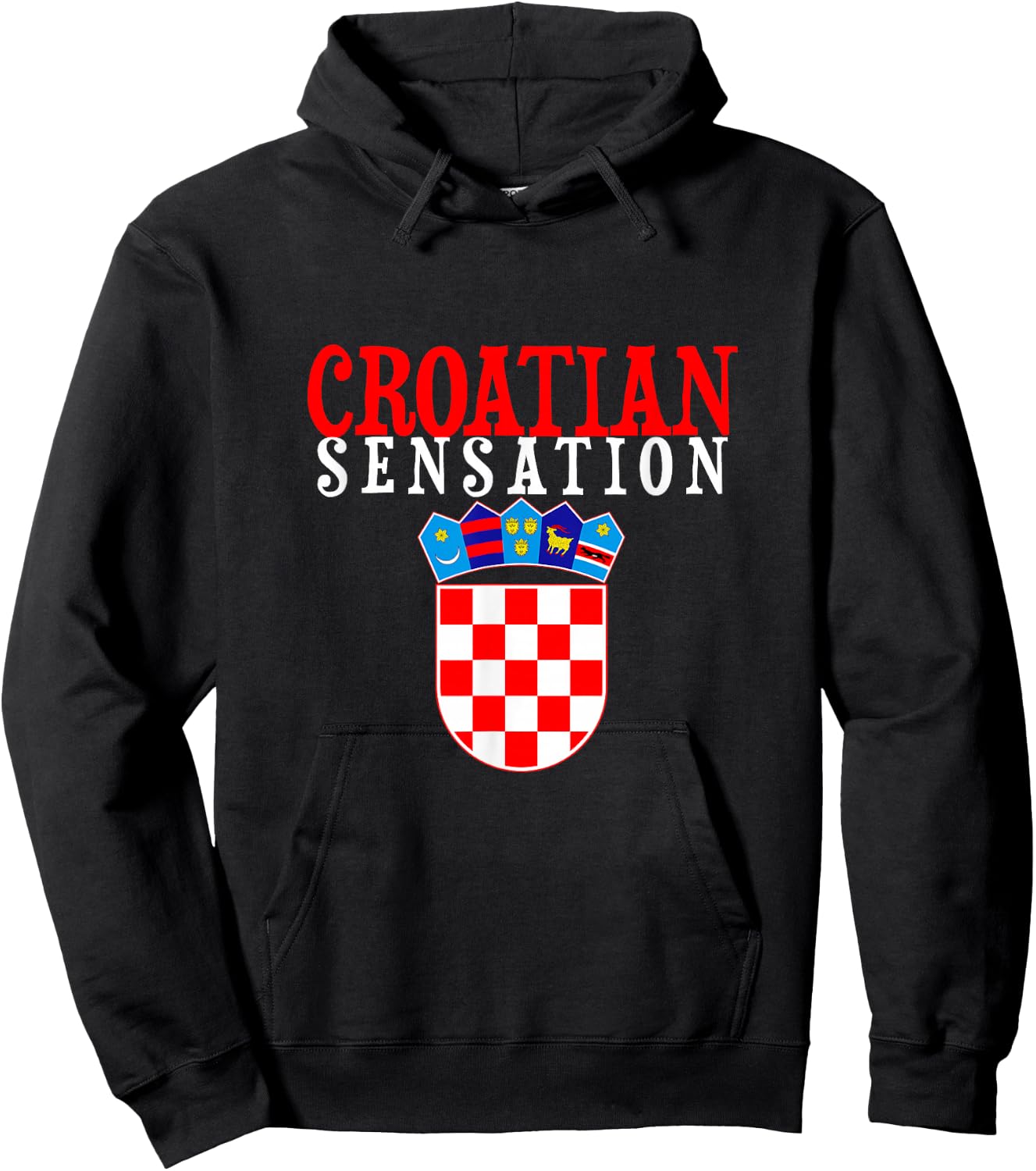 Croatian Sensation Hoodie - Hoodie | Black