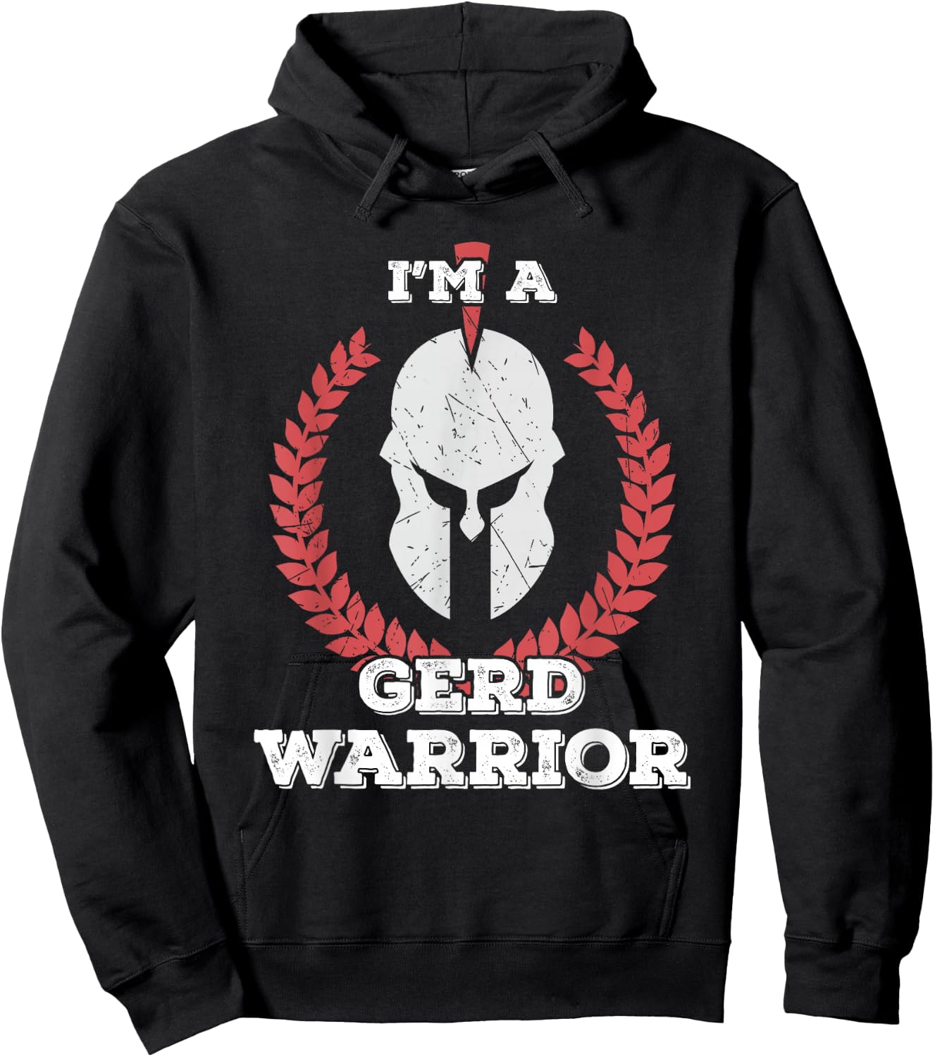 I'm a GERD Warrior Gastroesophageal Reflux Disease Awareness Hoodie - Hoodie | Black