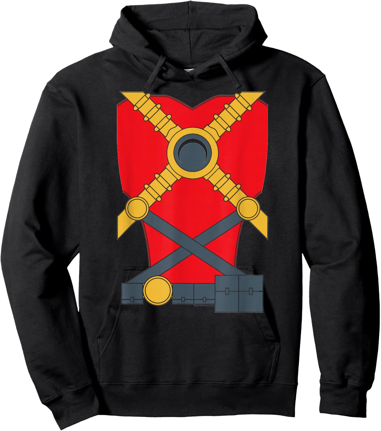 Batman Red Robin Uniform Hoodie - Hoodie | Black