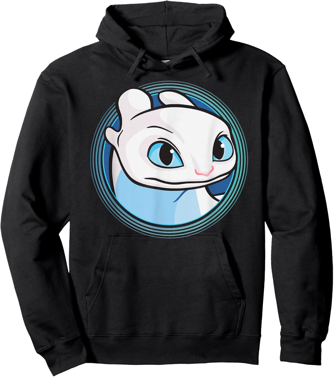 How to Train Your Dragon 3 Light Rage Head Hoodie - Hoodie | Black