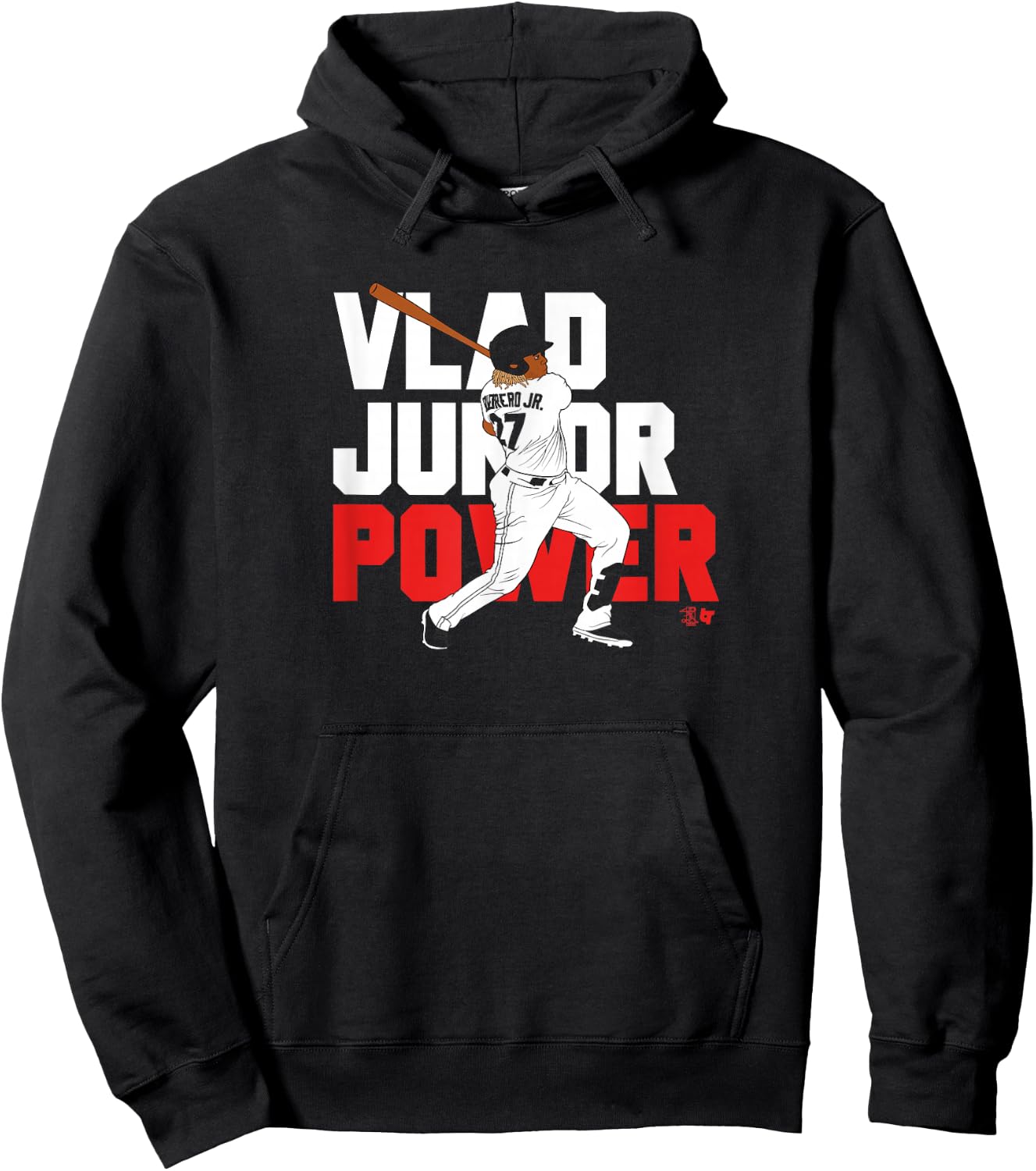Officially Licensed Vladimir Guerrero Jr. - Vlad Junior Hoodie - Hoodie | Black