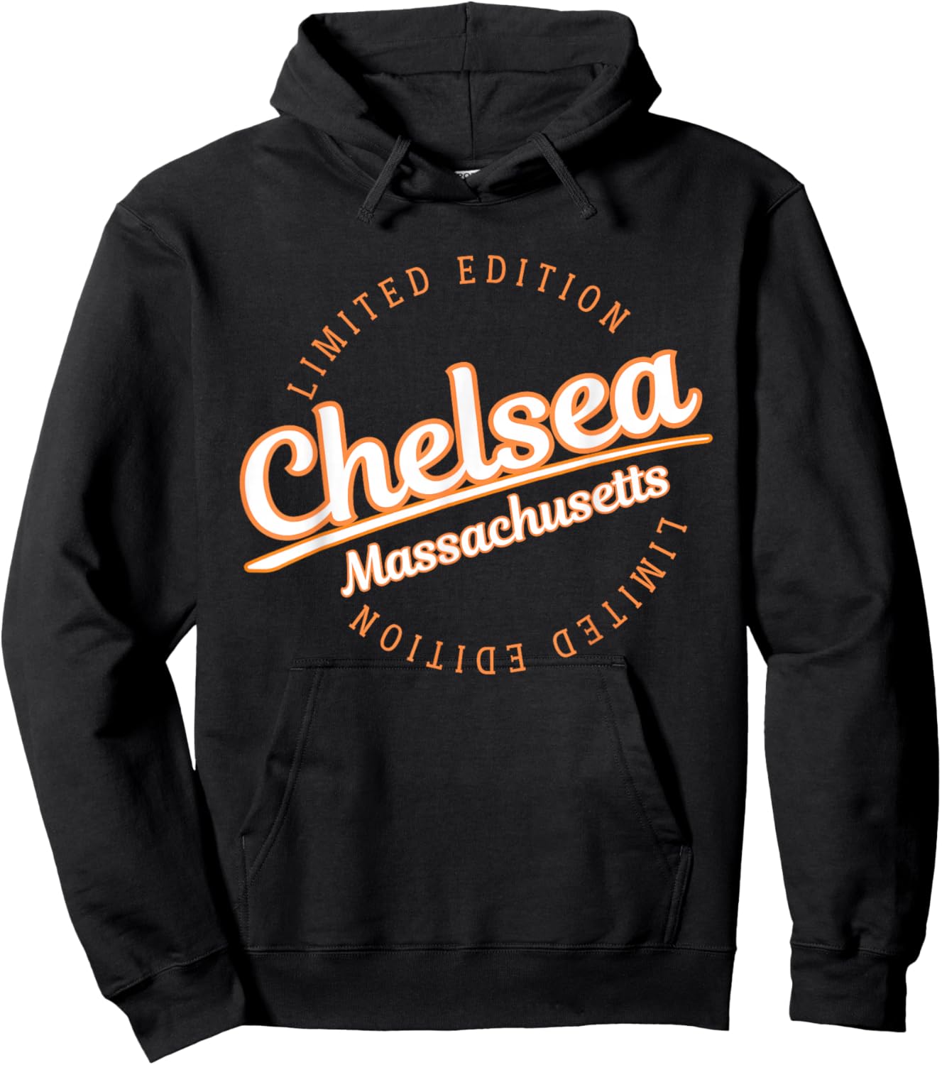 Retro Athletic Chelsea MA Apparel Hoodie - Hoodie | Black