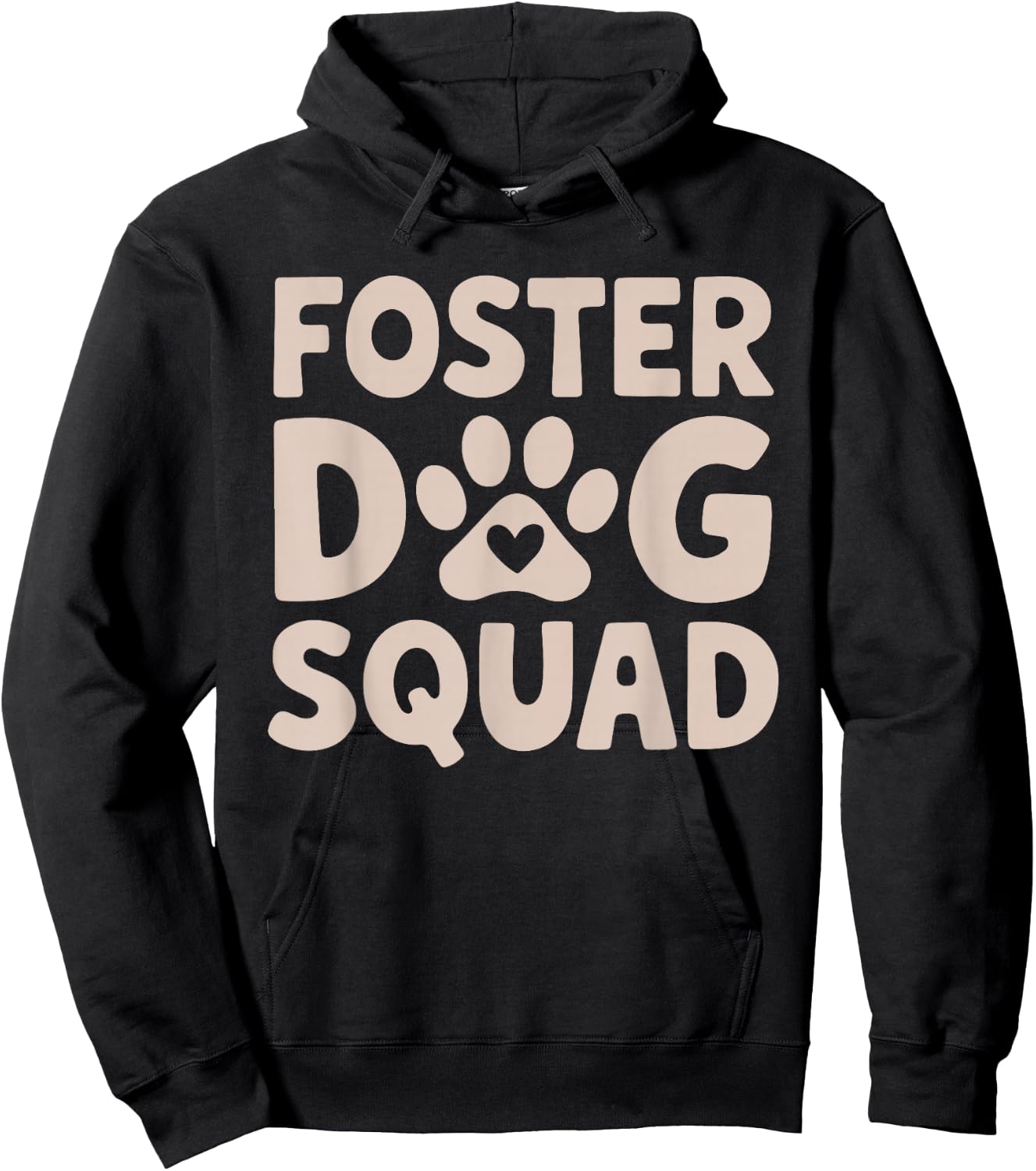 Foster Dog Squad Hoodie - Hoodie | Black