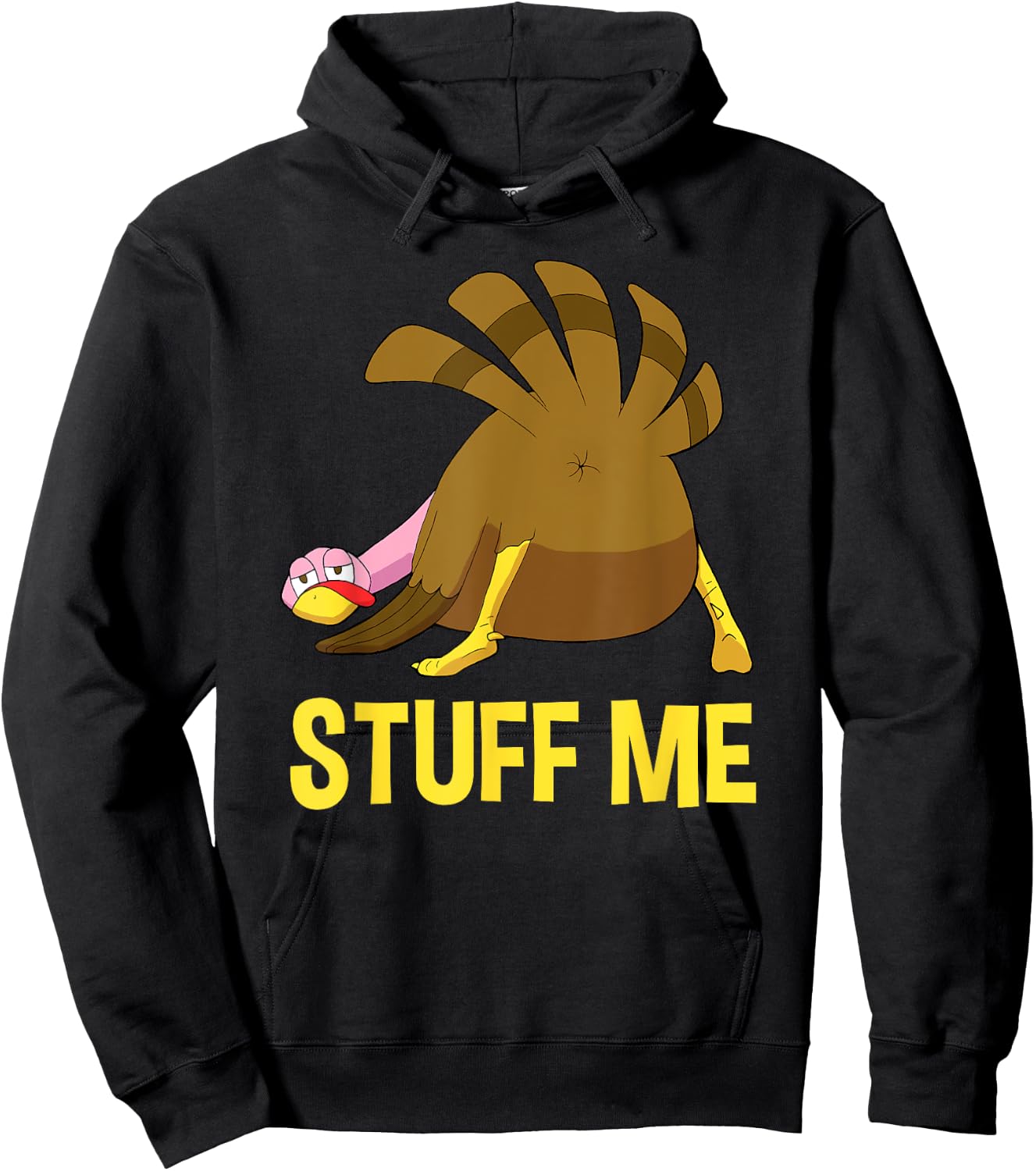 Funny Thanksgiving Funny Adult Humor Hoodie - Hoodie | Black
