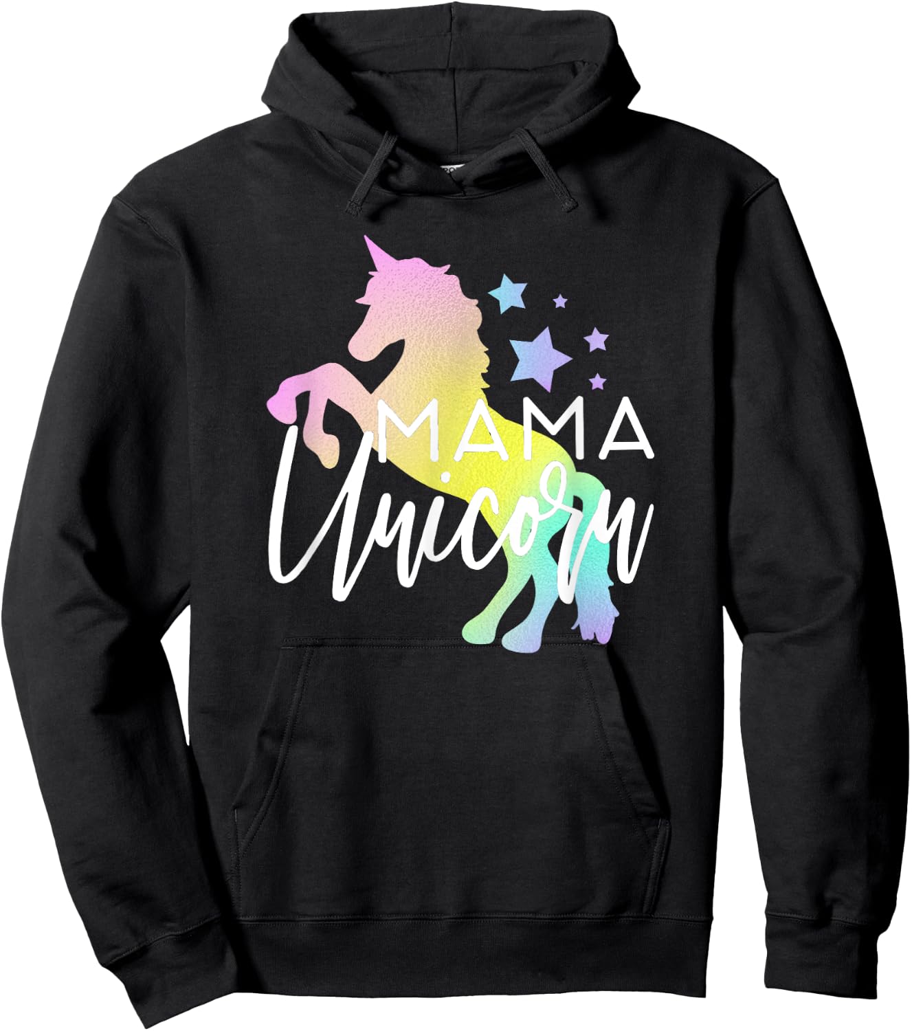 Mama Unicorn Hoodie - Hoodie | Black