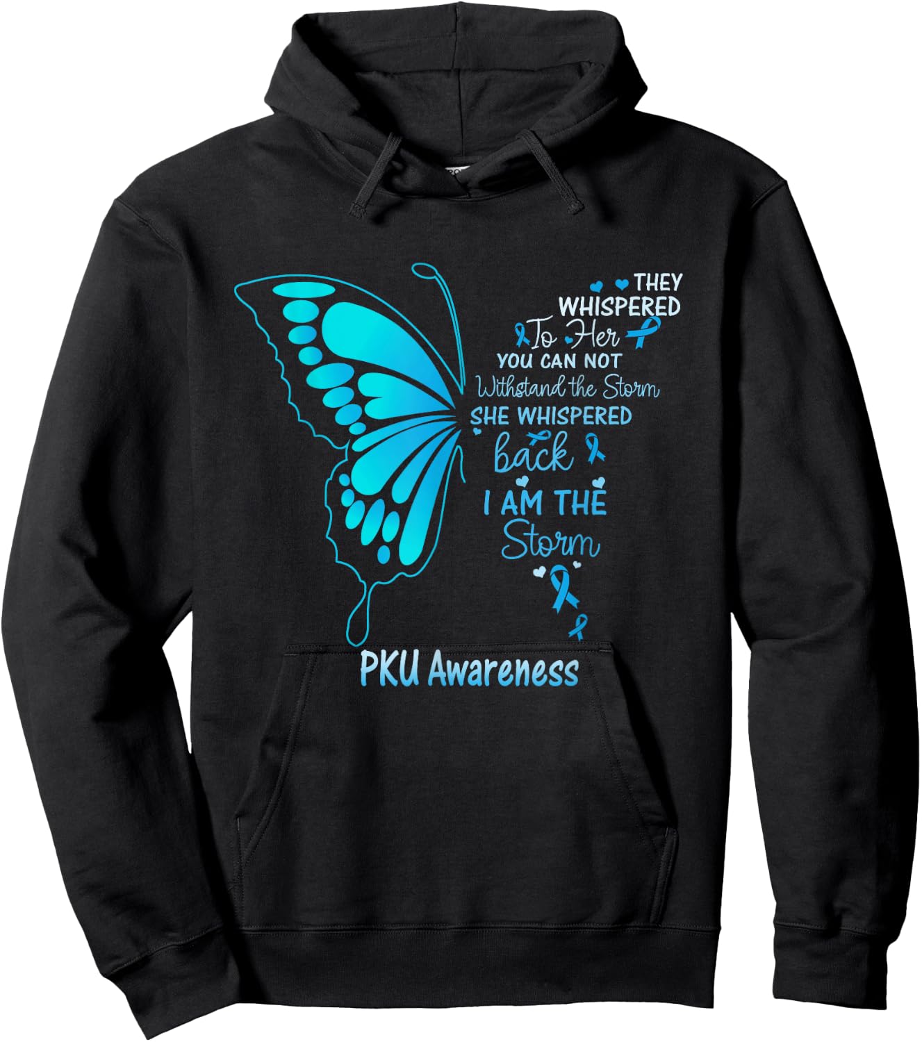 PKU I am the Storm Hoodie - Hoodie | Black