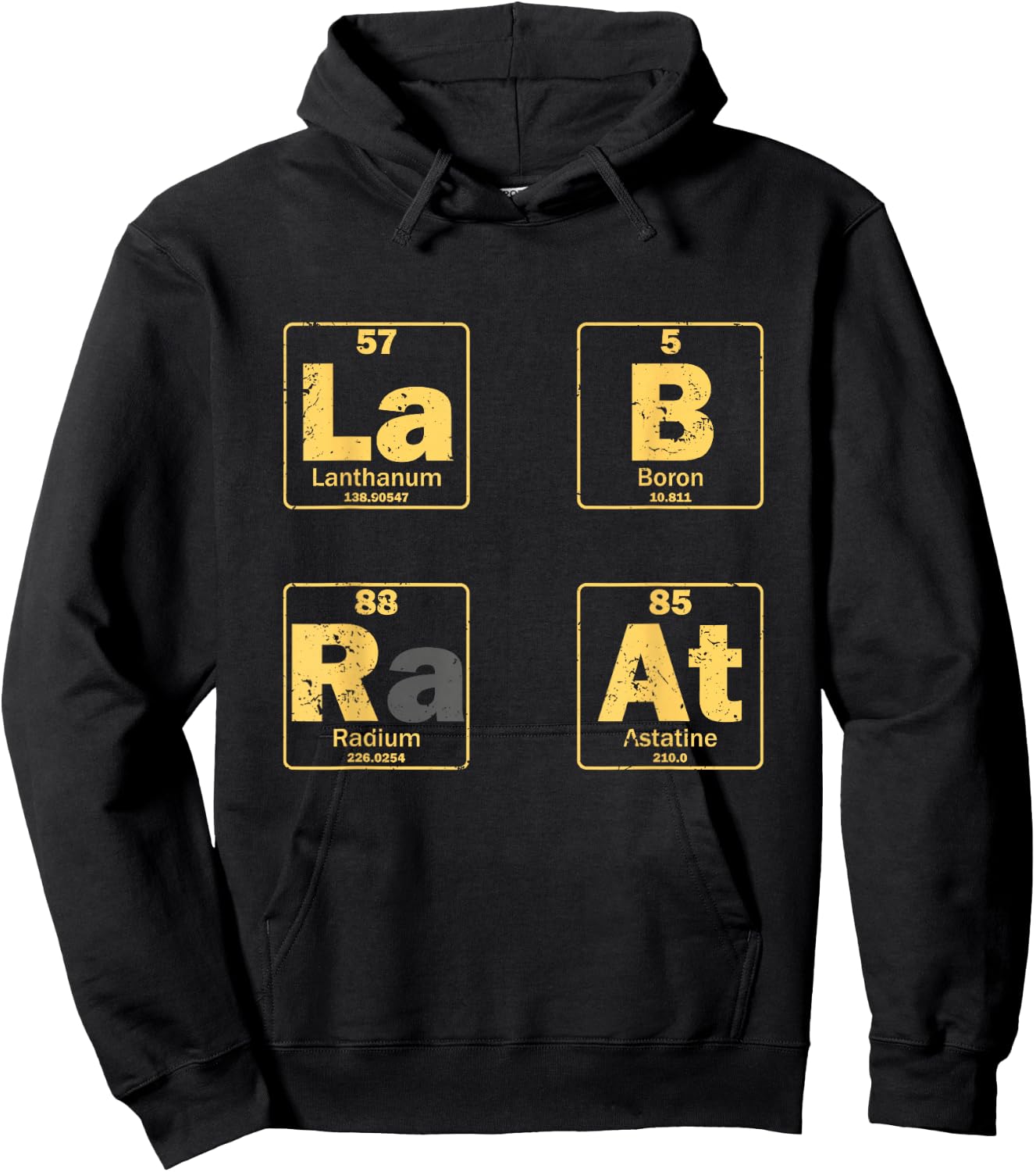 Lab Rat Periodic Elements Hoodie - Hoodie | Black