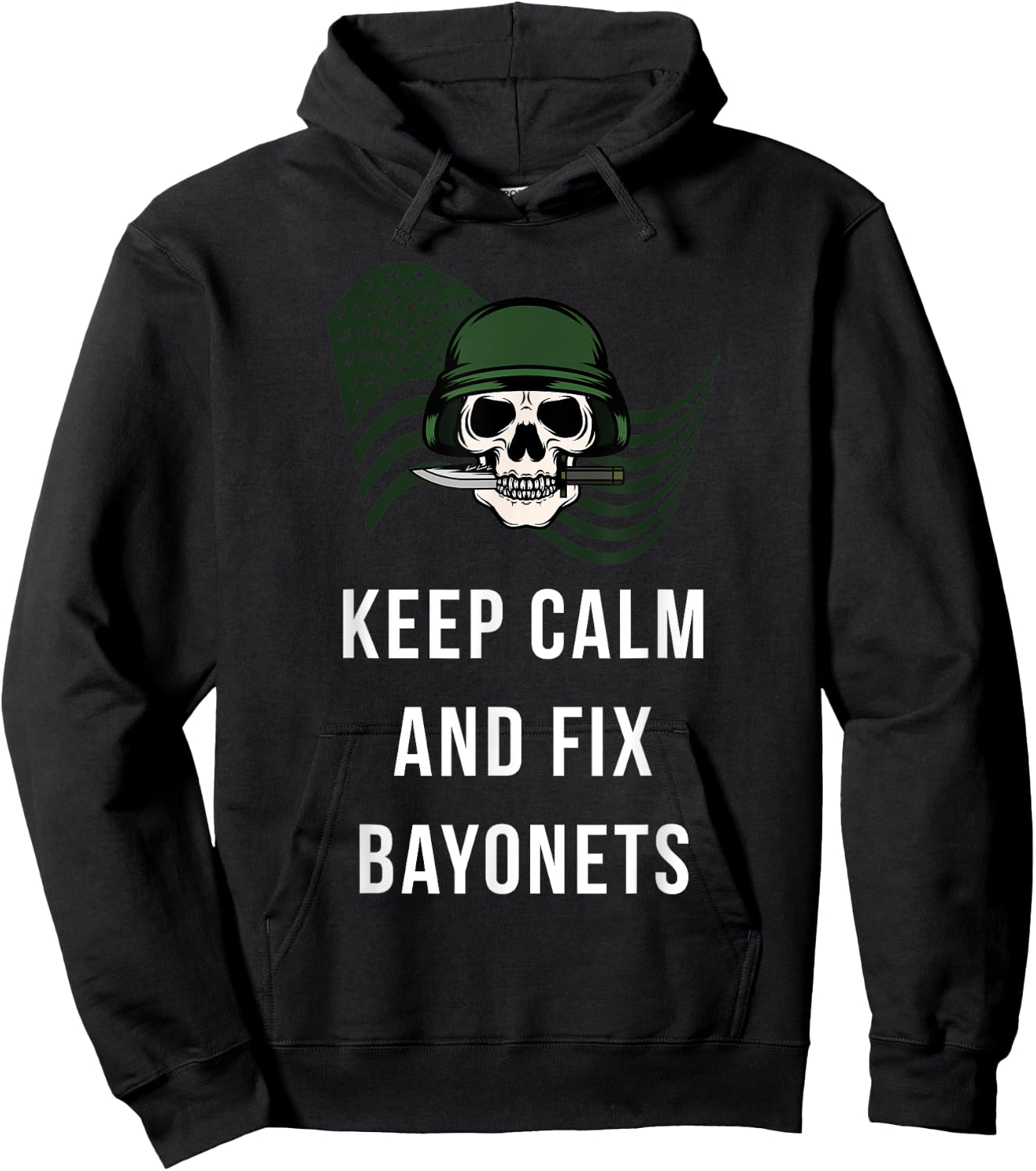 Keep Calm And Fix Bayonets Hoodie - Hoodie | Black