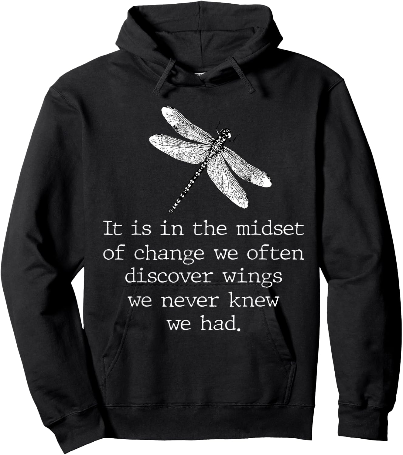 Dragonfly Shirt Spiritual Faith Dragonflies Lovers Hoodie - Hoodie | Black