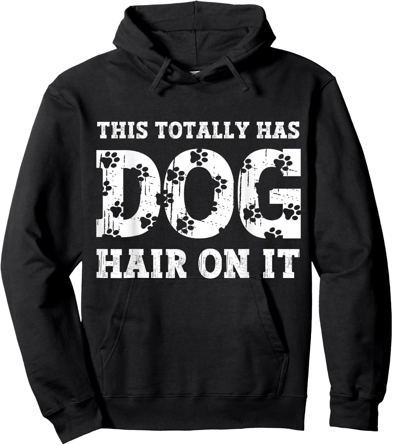Adults Dog Lovers Black Small Modern Letter Print Short Sleeve Hoodie - Hoodie | Black