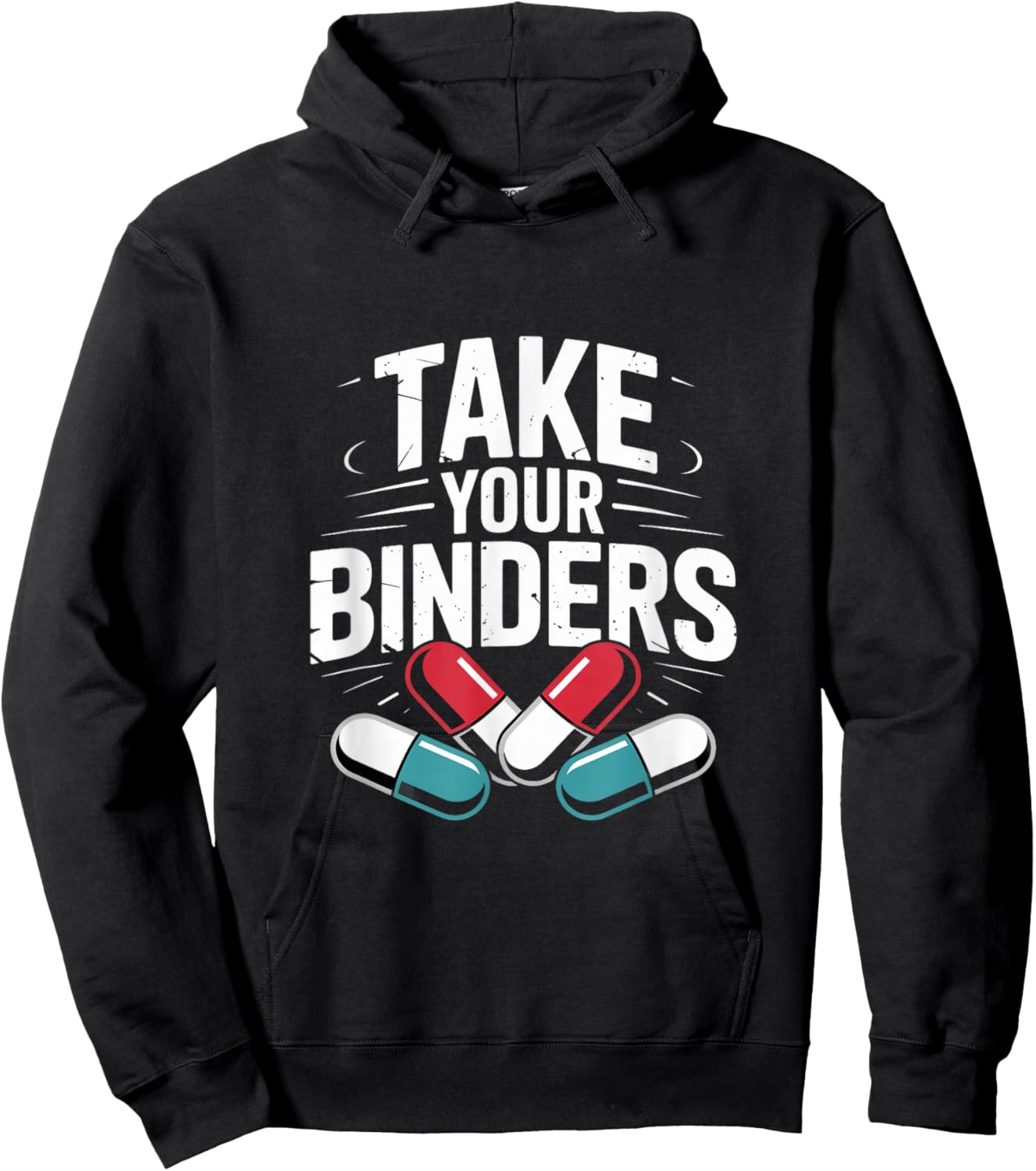 Take Your Binders Funny Nutritionist Dietitian Hoodie - Hoodie | Black