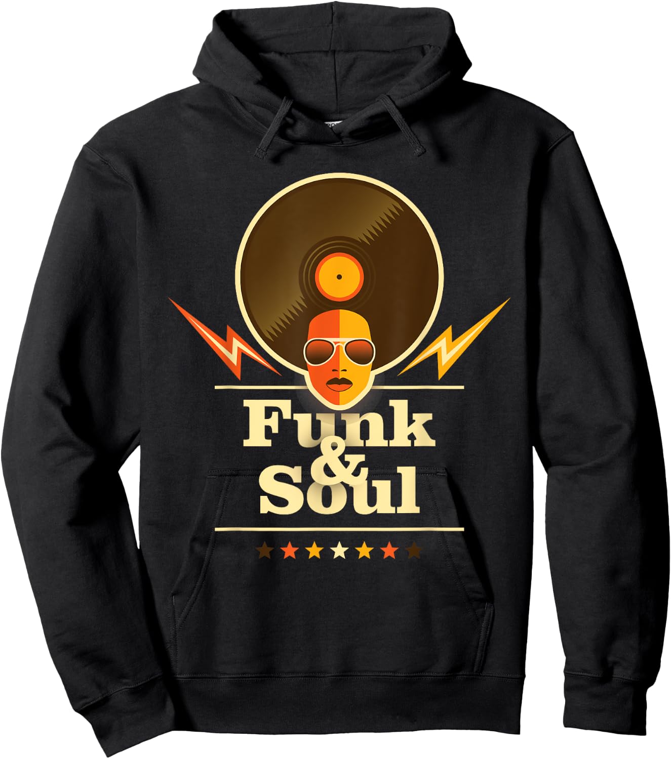 Funk And Soul T Shirt Hoodie - Hoodie | Black