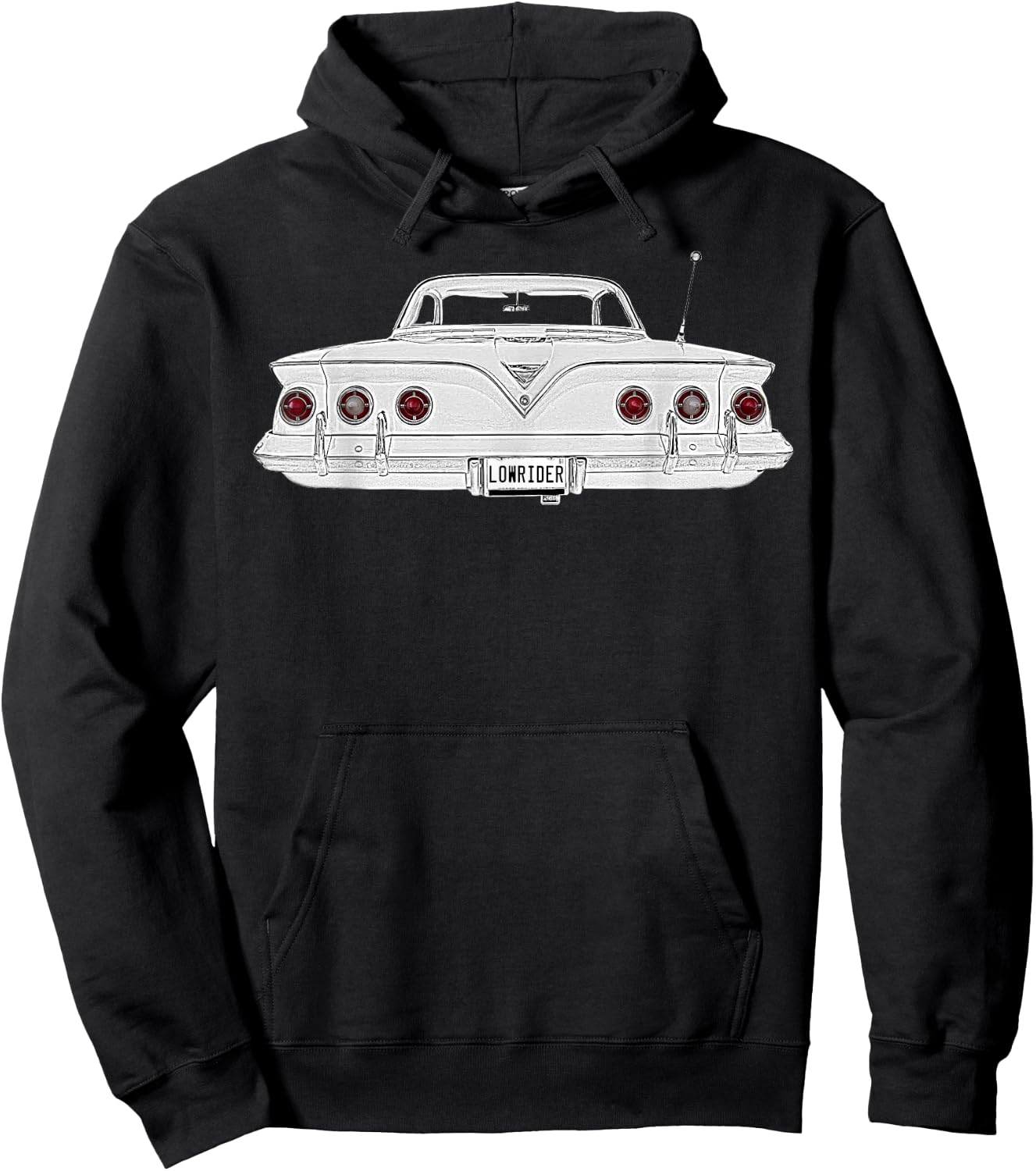 Lowrider 61 Impala Dark Colors Hoodie - Hoodie | Black
