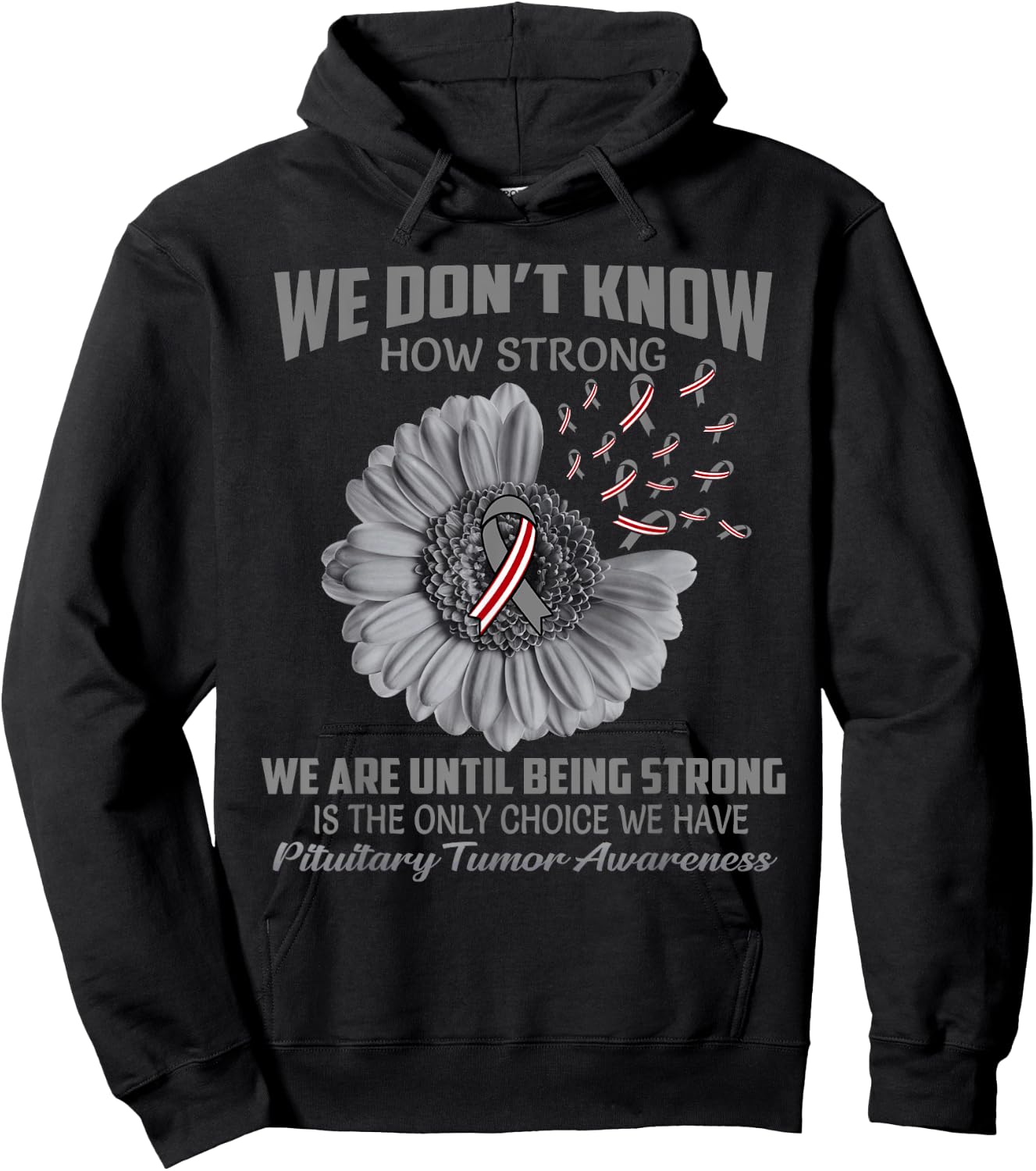 We don't know how strong Pituitary Tumor Hoodie - Hoodie | Black