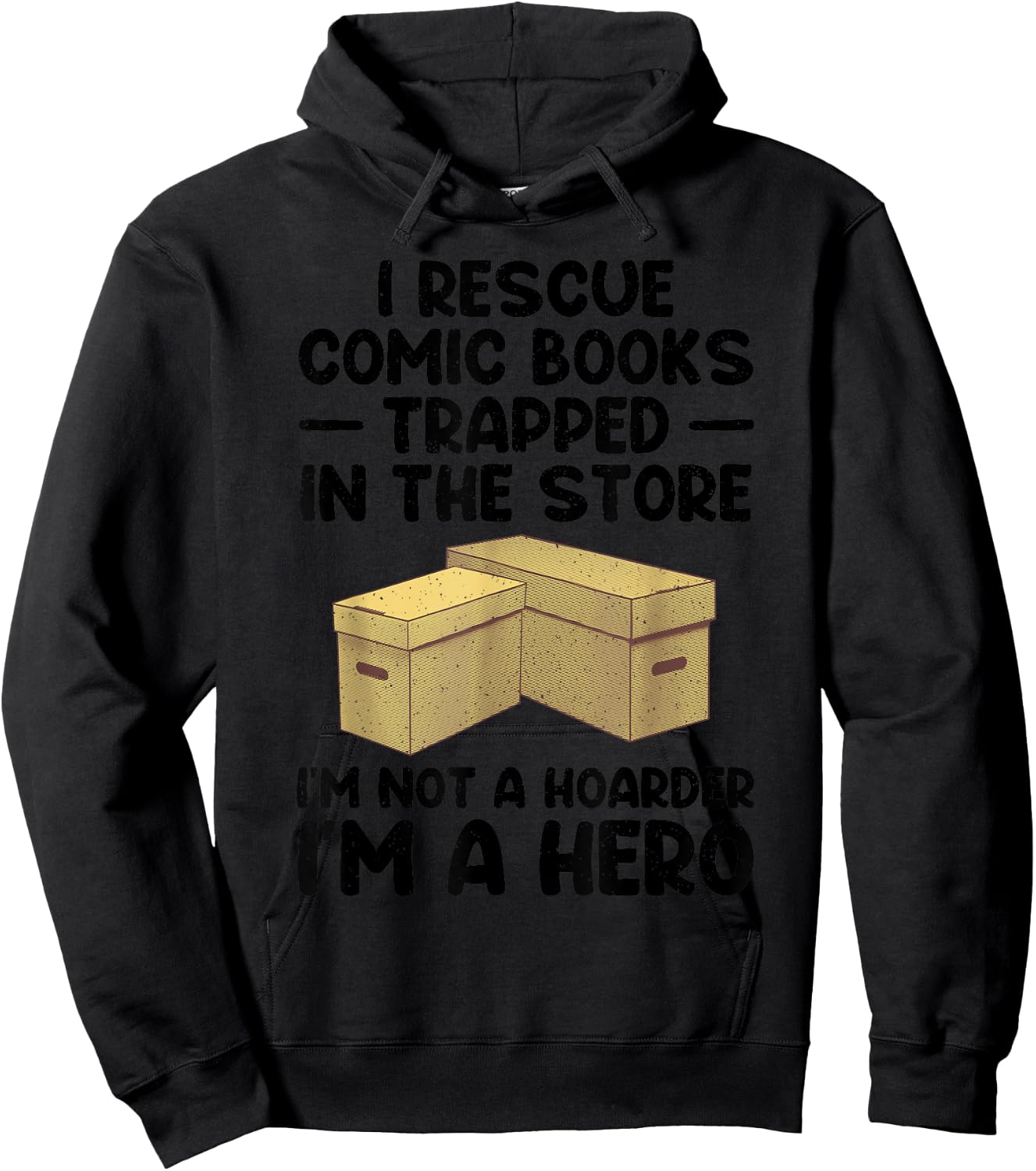 Cool Comic Book Design Women Comic Book Collector Hoodie - Hoodie | Black