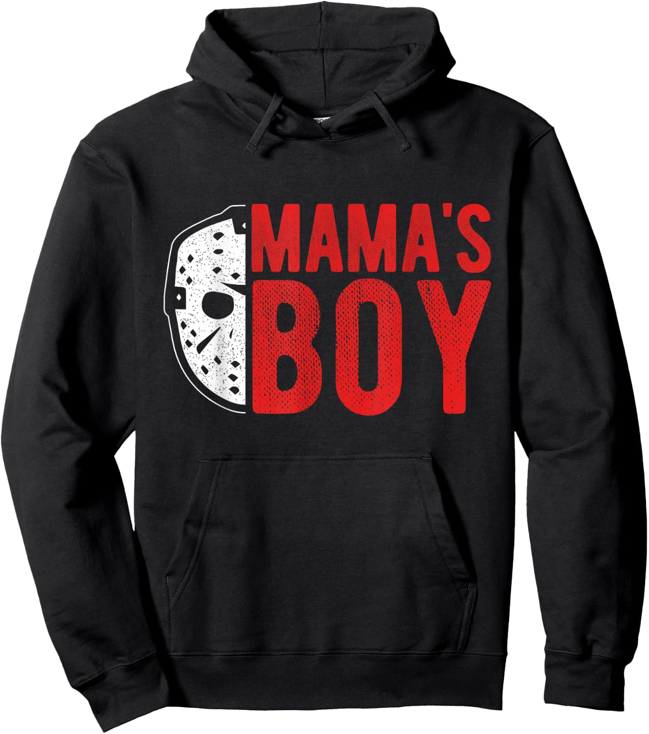 MAMA'S BOY Horror Movie Fan Hoodie - Hoodie | Black