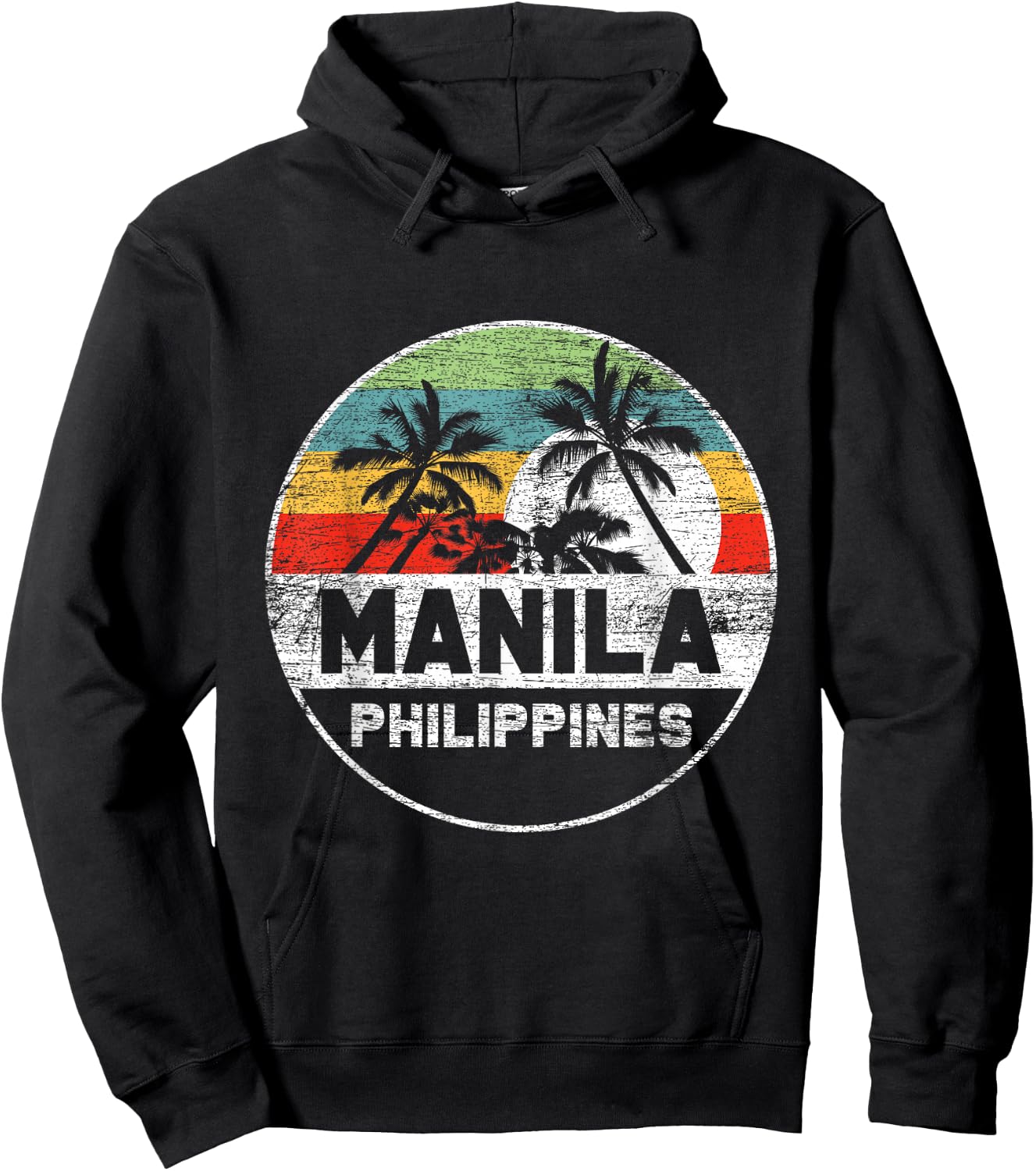 Manila Summer Philippines Hoodie - Hoodie | Black