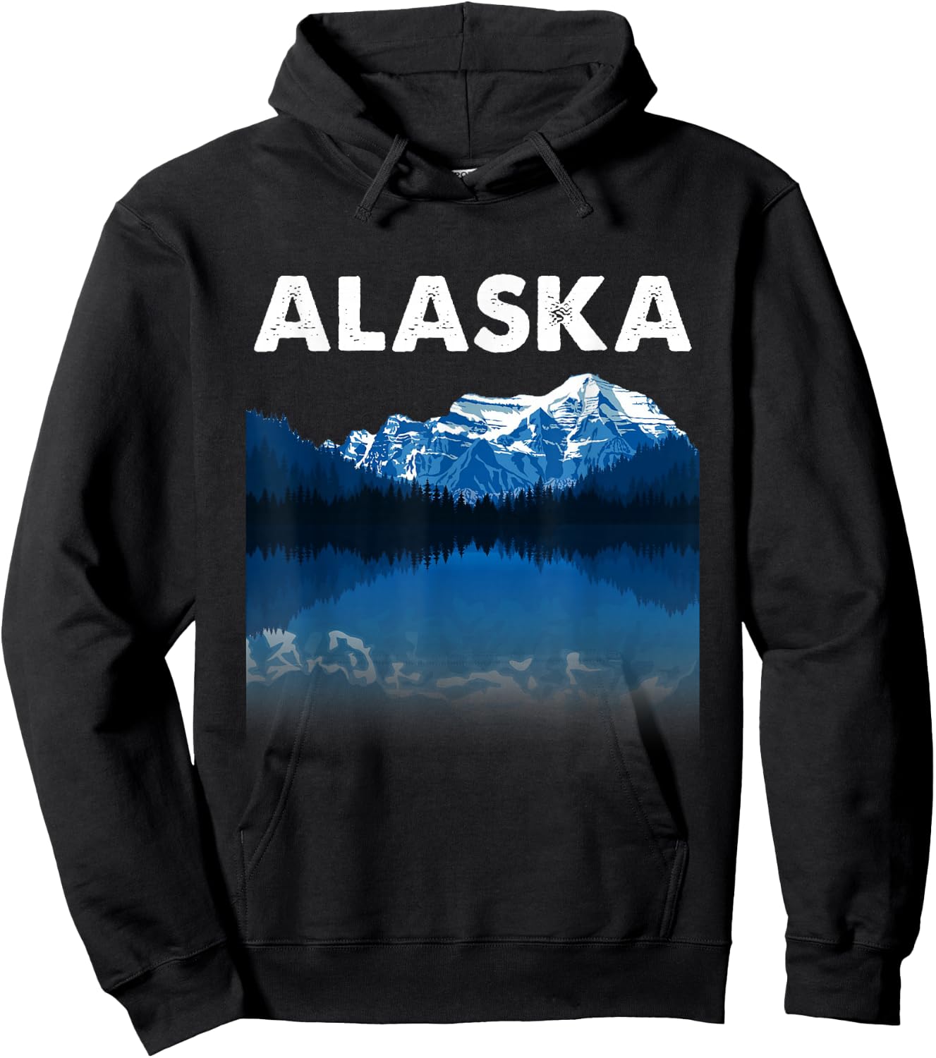 Alaska Alaska Wilderness Hoodie - Hoodie | Black