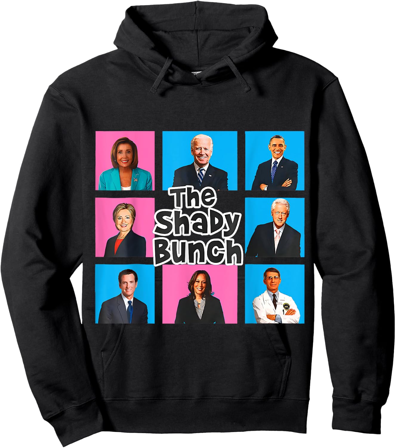 Funny The Shady Bunch 2024 Hoodie - Hoodie | Black