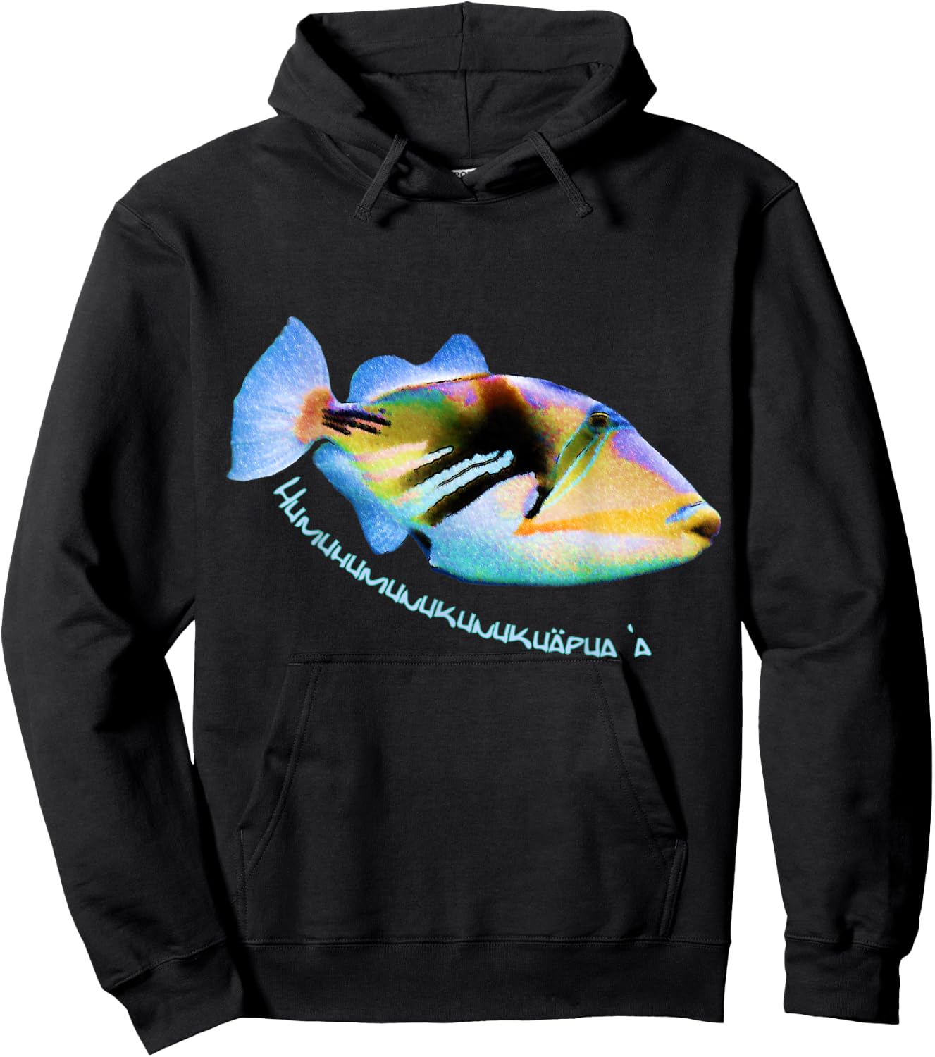 Hawaiian Triggerfish Hawaii Hoodie - Hoodie | Black