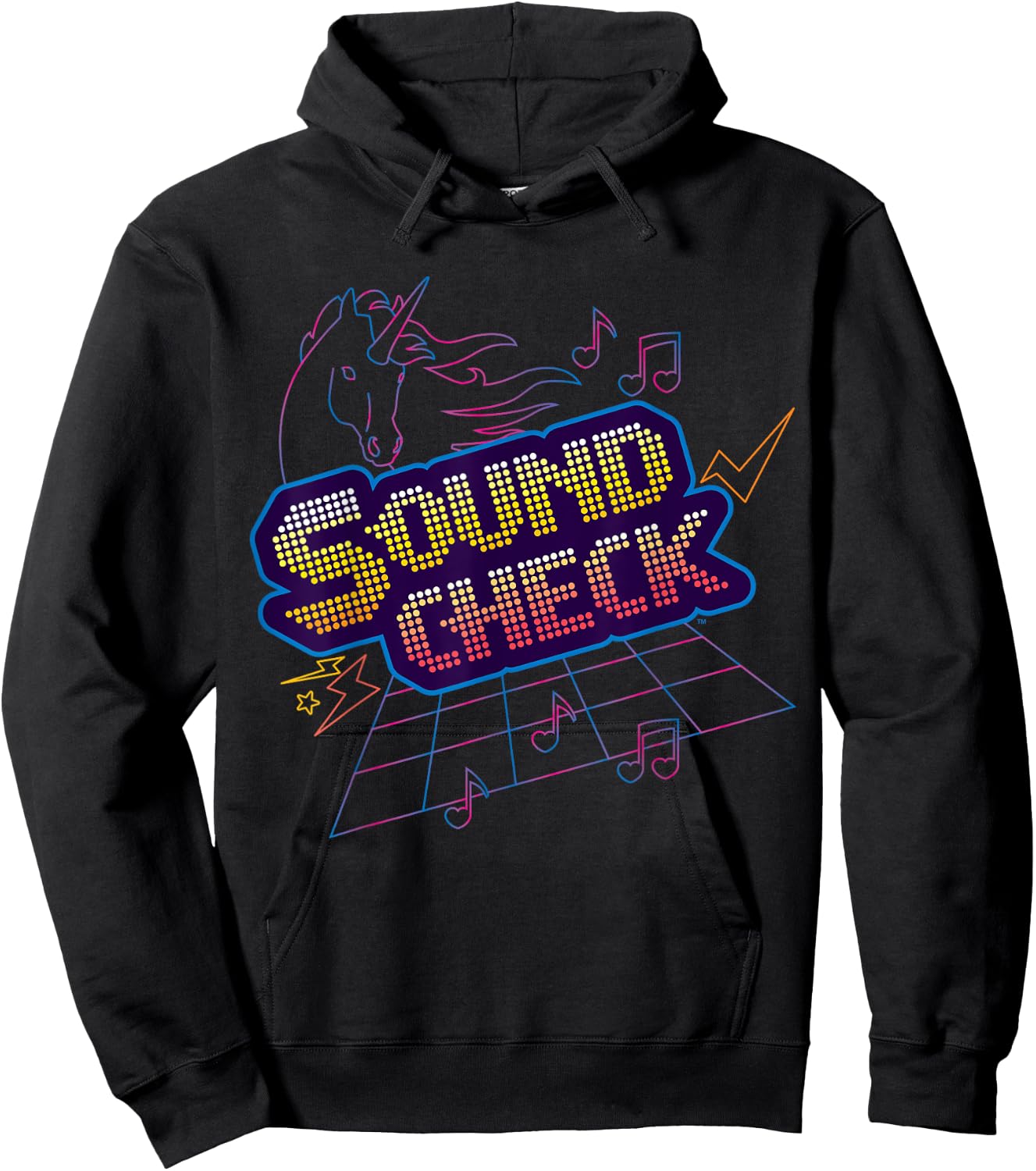Odd Squad Soundcheck Band Unicorn Dance Floor Shirt Hoodie - Hoodie | Black