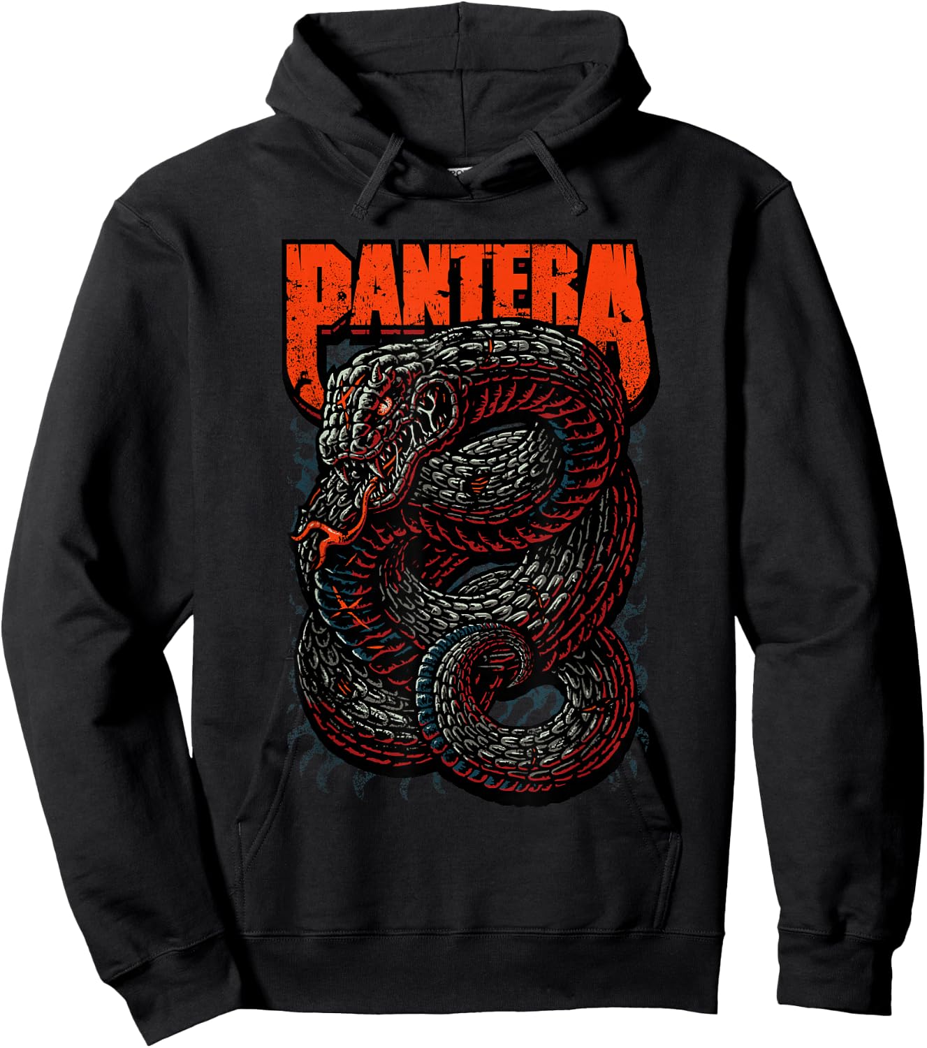 Pantera Venomous Official - Classic Fit, , Short Sleeve, Adult, Black Hoodie - Hoodie | Black