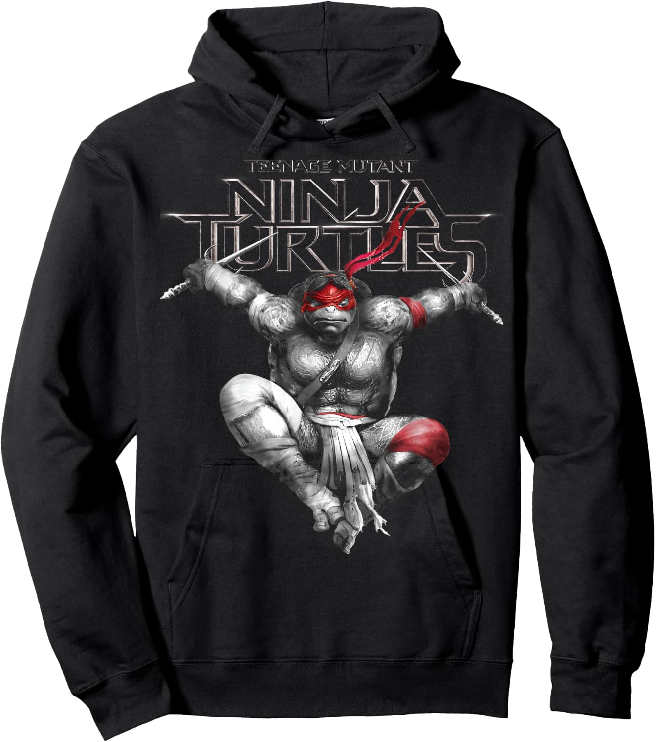 Teenage Mutant Ninja Turtles Raphael Action Jump Hoodie - Hoodie | Black