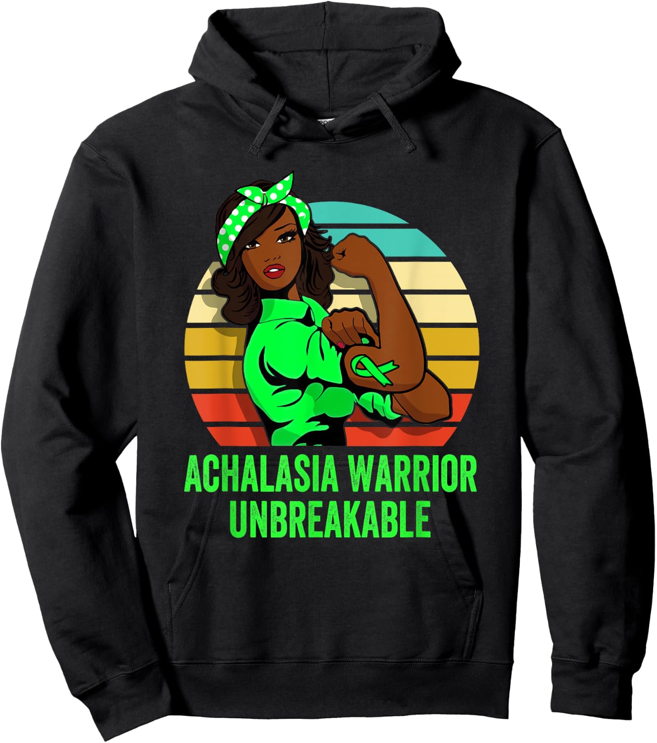 Achalasia Warrior Shirt Unbreakable Hoodie - Hoodie | Black