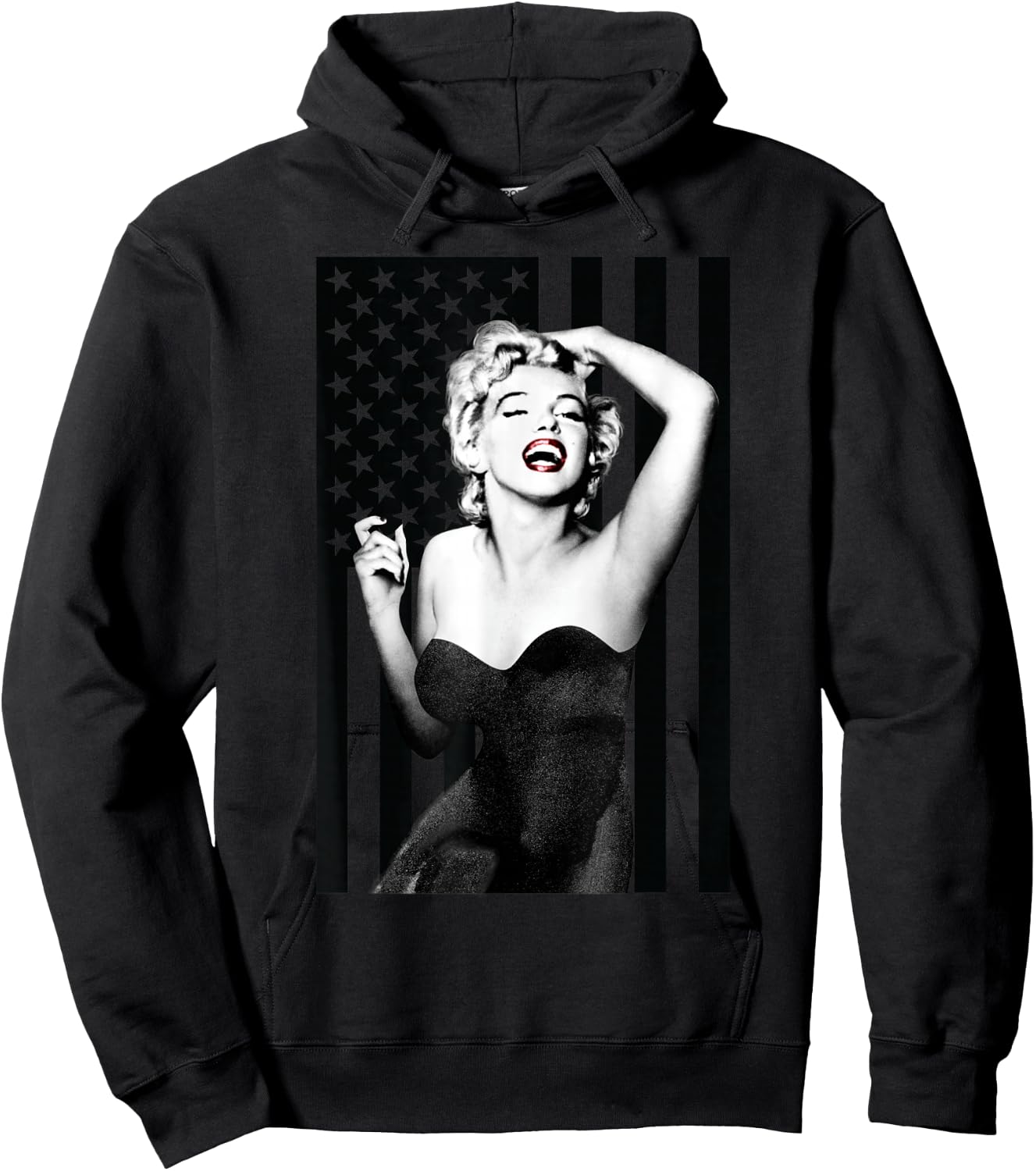 Marilyn Monroe Superstar Marilyn Hoodie - Hoodie | Black