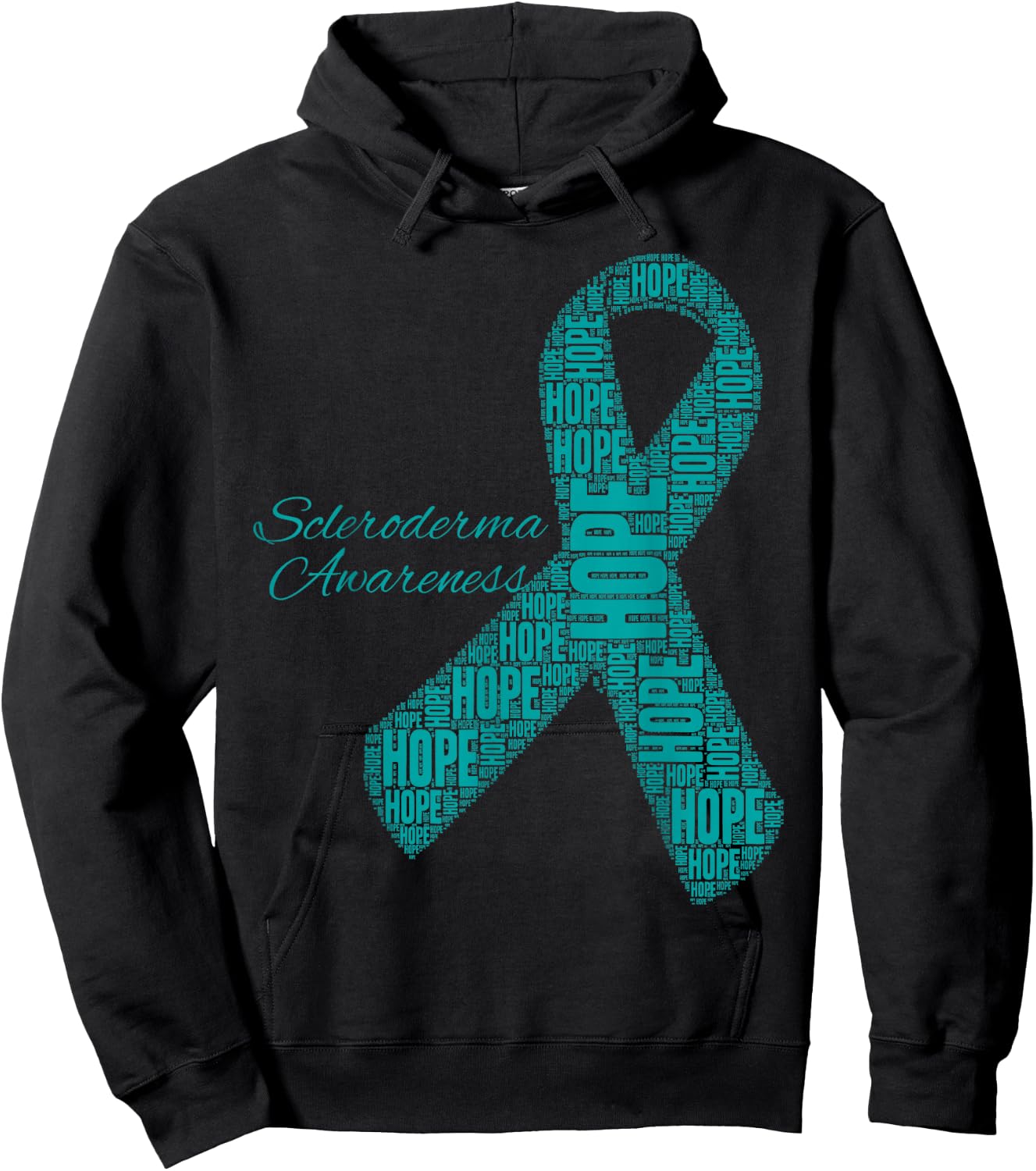 Scleroderma Awareness Hoodie - Hoodie | Black