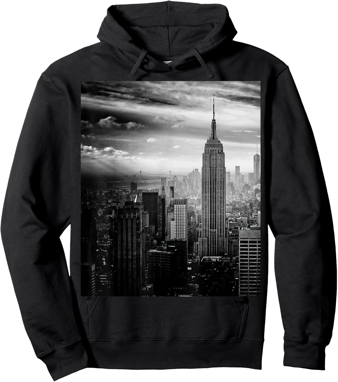 Beautiful New York City Landscape Photograph Hoodie - Hoodie | Black