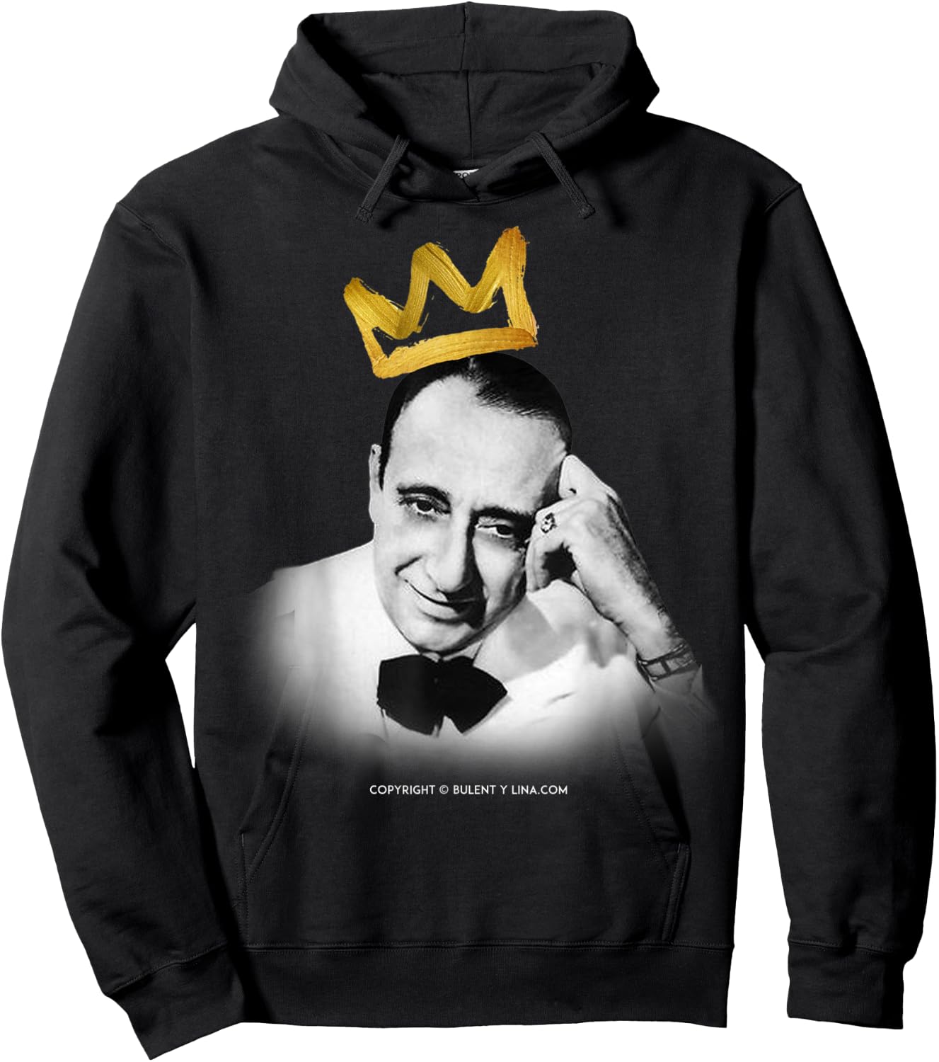 The King of Rhythm - D'Arienzo | Tango 8 Festival + Marathon Hoodie - Hoodie | Black