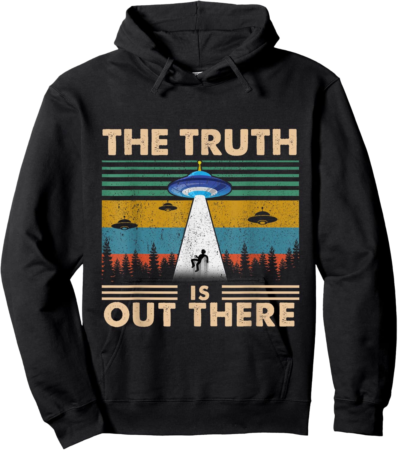 The Truth Is Out There Storm Raid Area 51 Alien Hoodie - Hoodie | Black