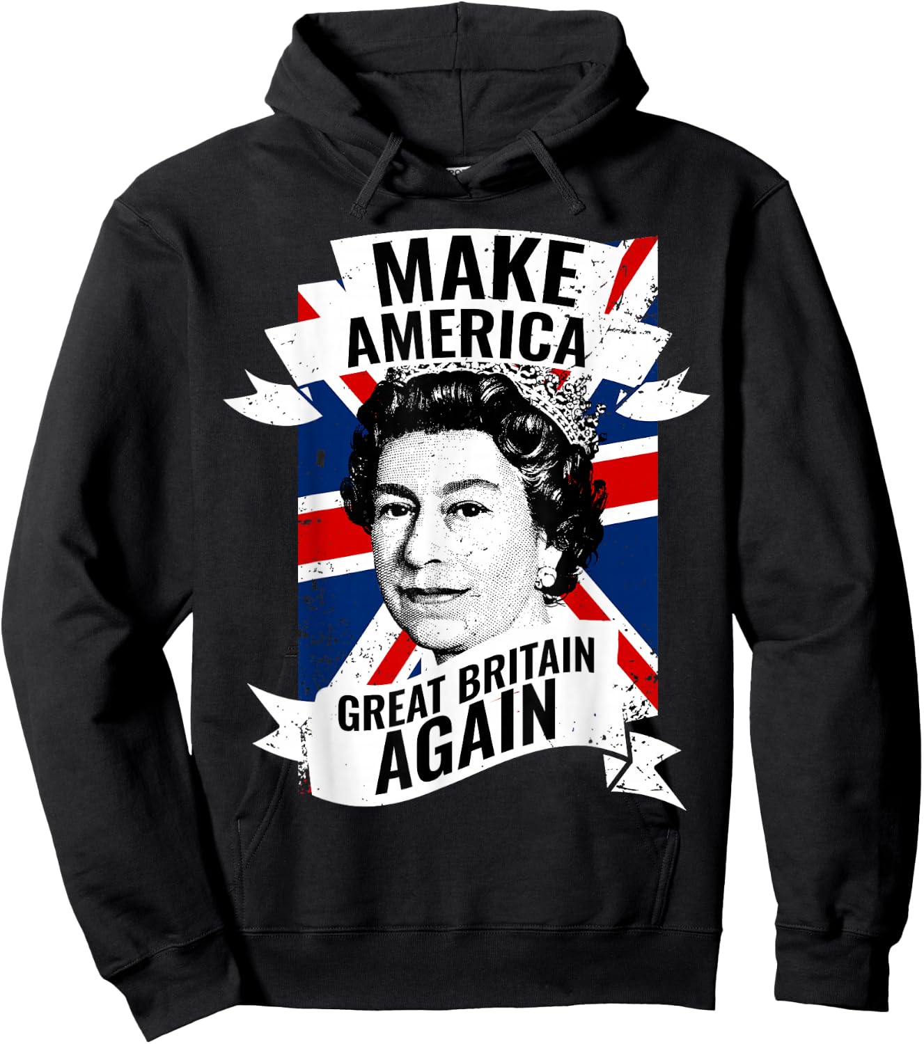 Make America Great Britain Again Hoodie - Hoodie | Black