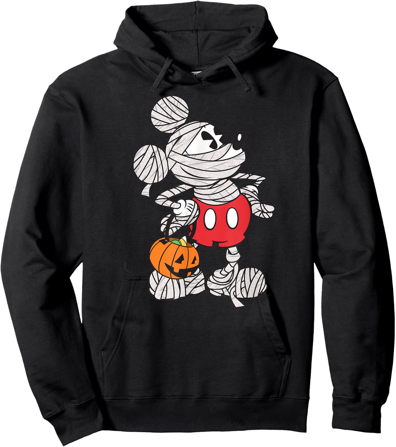 Disney - Mickey Mouse Mummy Halloween Hoodie - Hoodie | Black
