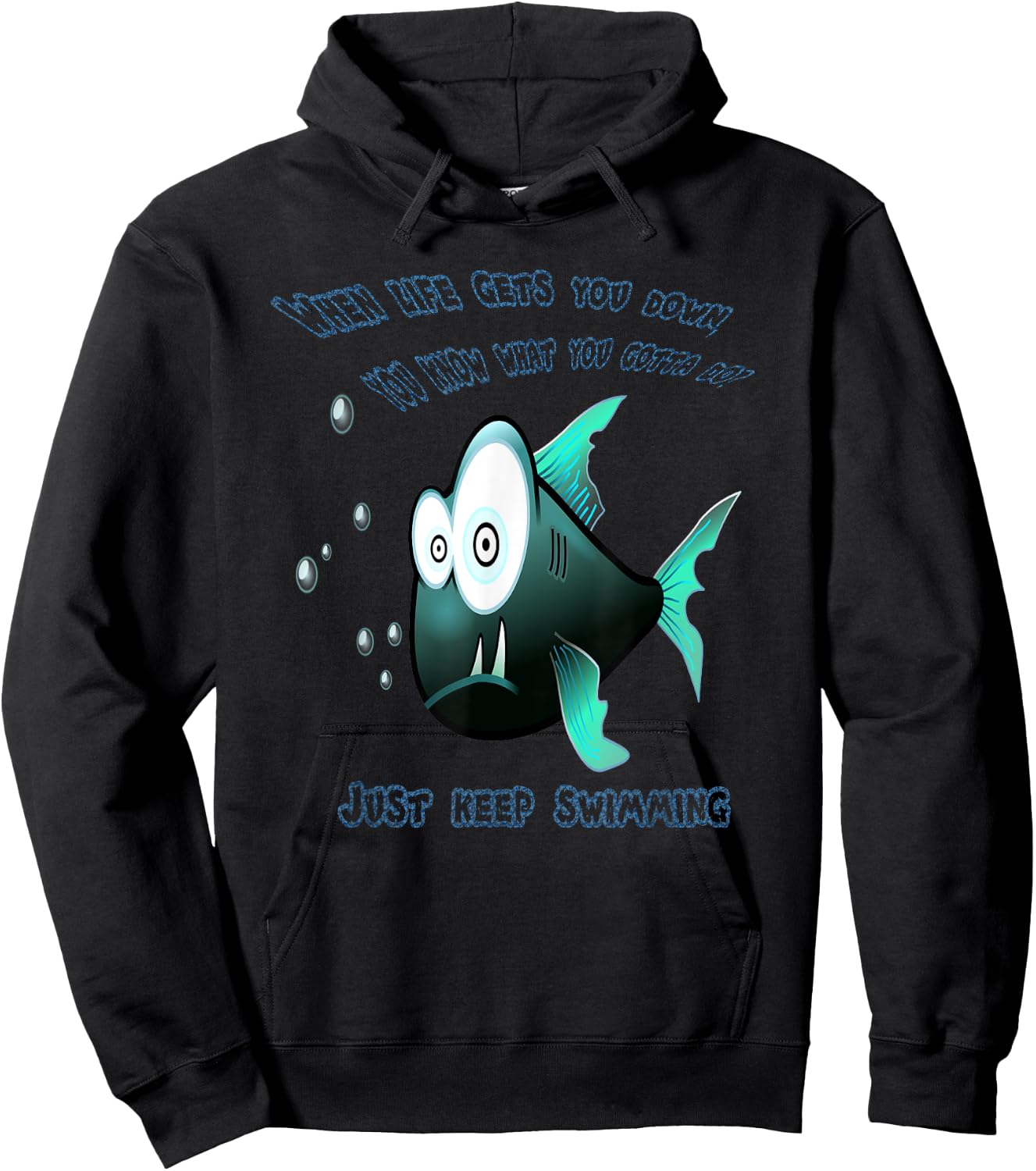 Positive Thinking - Gift Swimmers / Optimists Hoodie - Hoodie | Black
