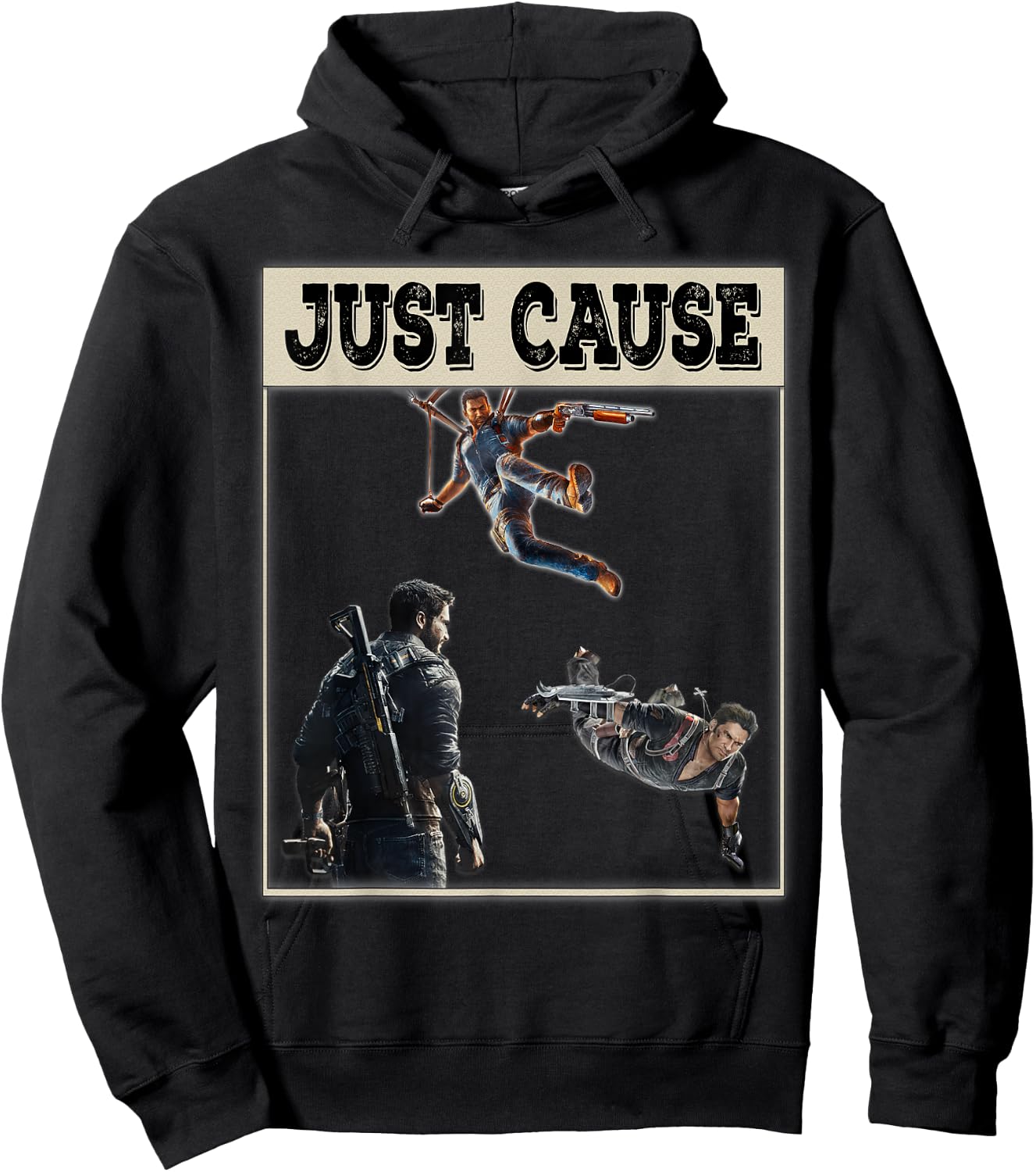 Play Just Cause All Time Hoodie - Hoodie | Black