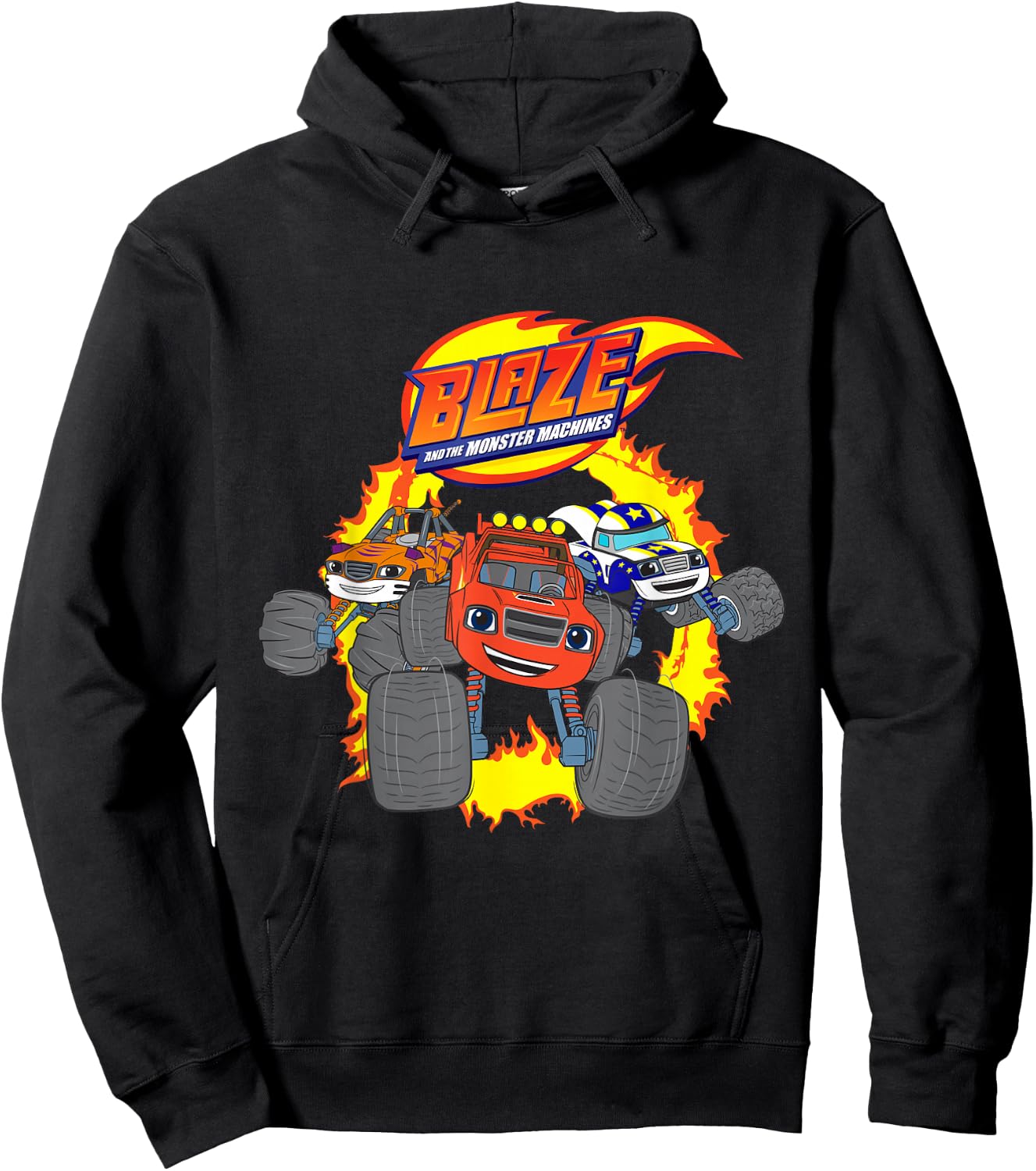 Blaze & The Monster Machines (RING OF FIRE) Group Hoodie - Hoodie | Black